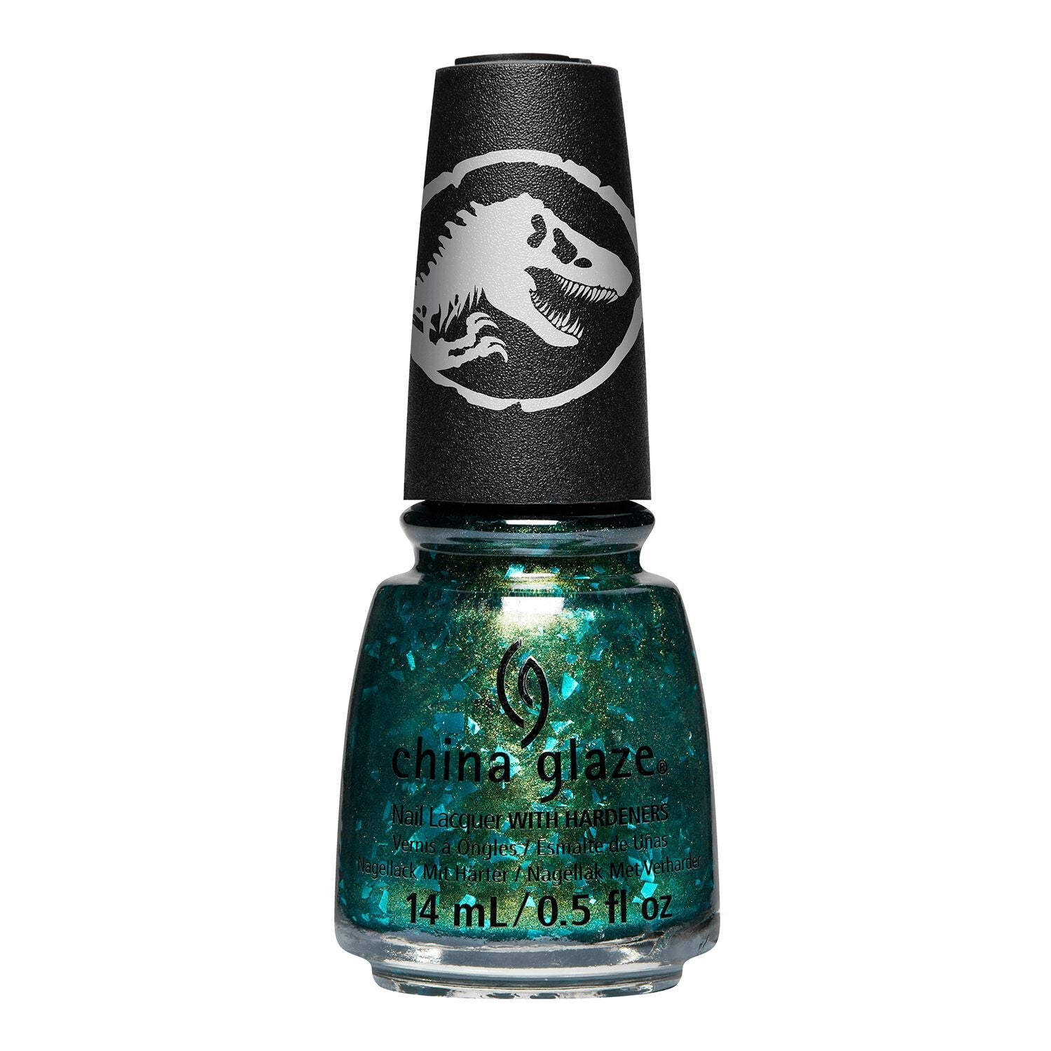 China Glaze Raptor Round Your Finger Nail Polish - 0.5 oz (#85232) - High Shine Metallic Silver Nail Lacquer for Salon Quality Manicures & Pedicures - Perfect for Parties, Weddings & Special Occasions