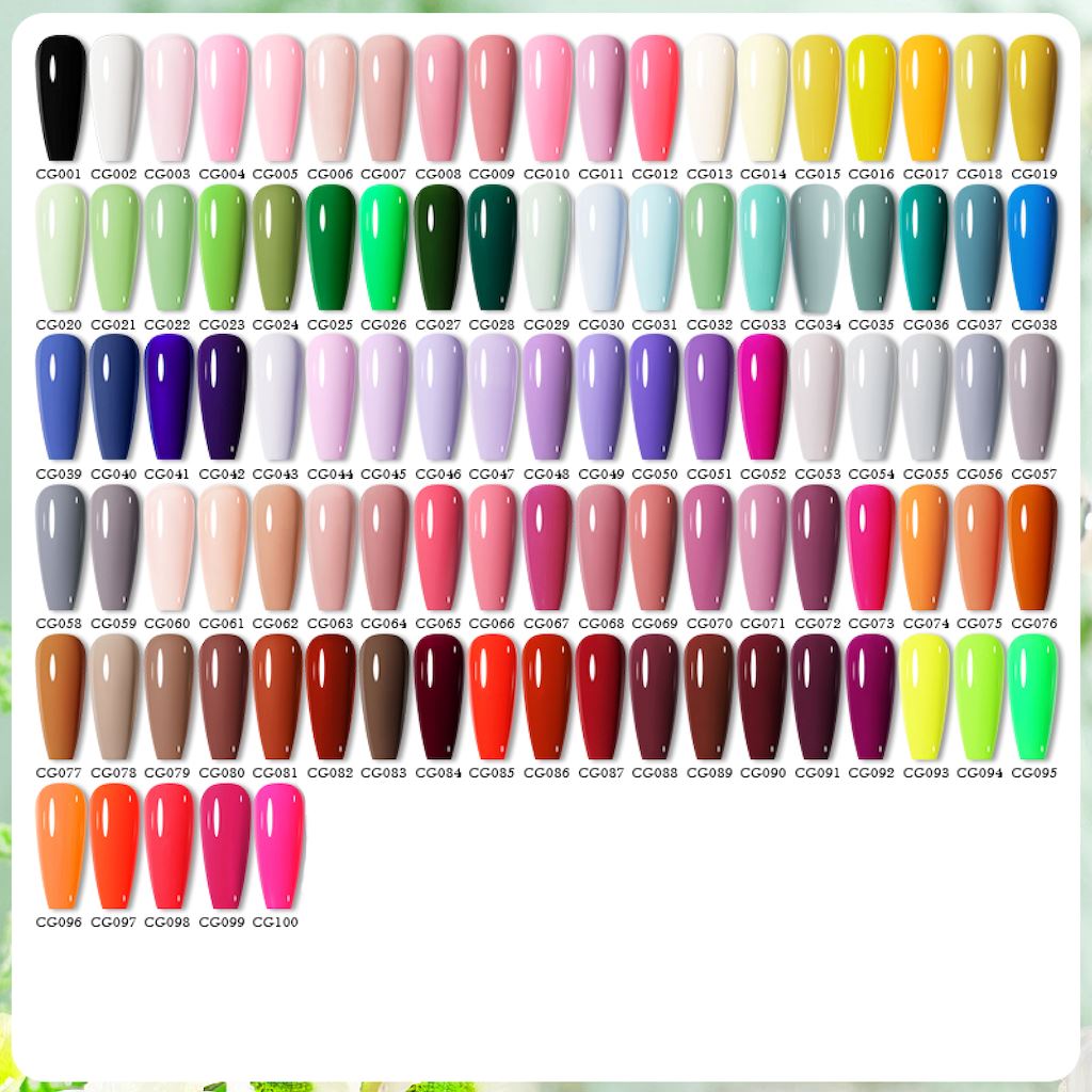 Born Pretty Glitter Gel Nail Polish Set - Long Lasting UV/LED Soak Off Nail Colors for Manicure & Pedicure - Perfect for Parties, Weddings, Holidays & Special Occasions