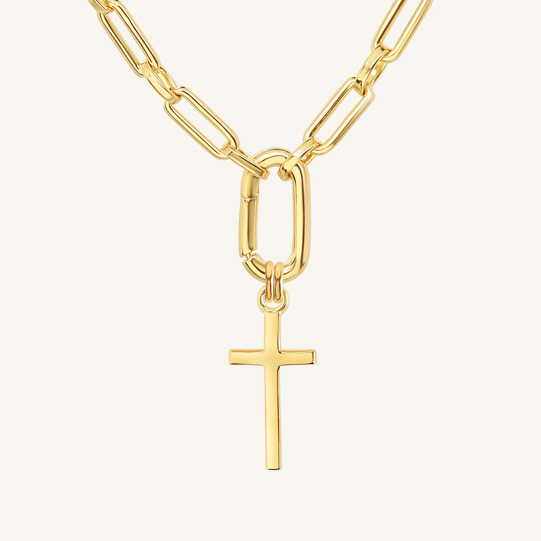 Stunning Cross Necklace for Women & Men - Elegant Religious Jewelry Gift for Baptism, Confirmation, or Everyday Wear