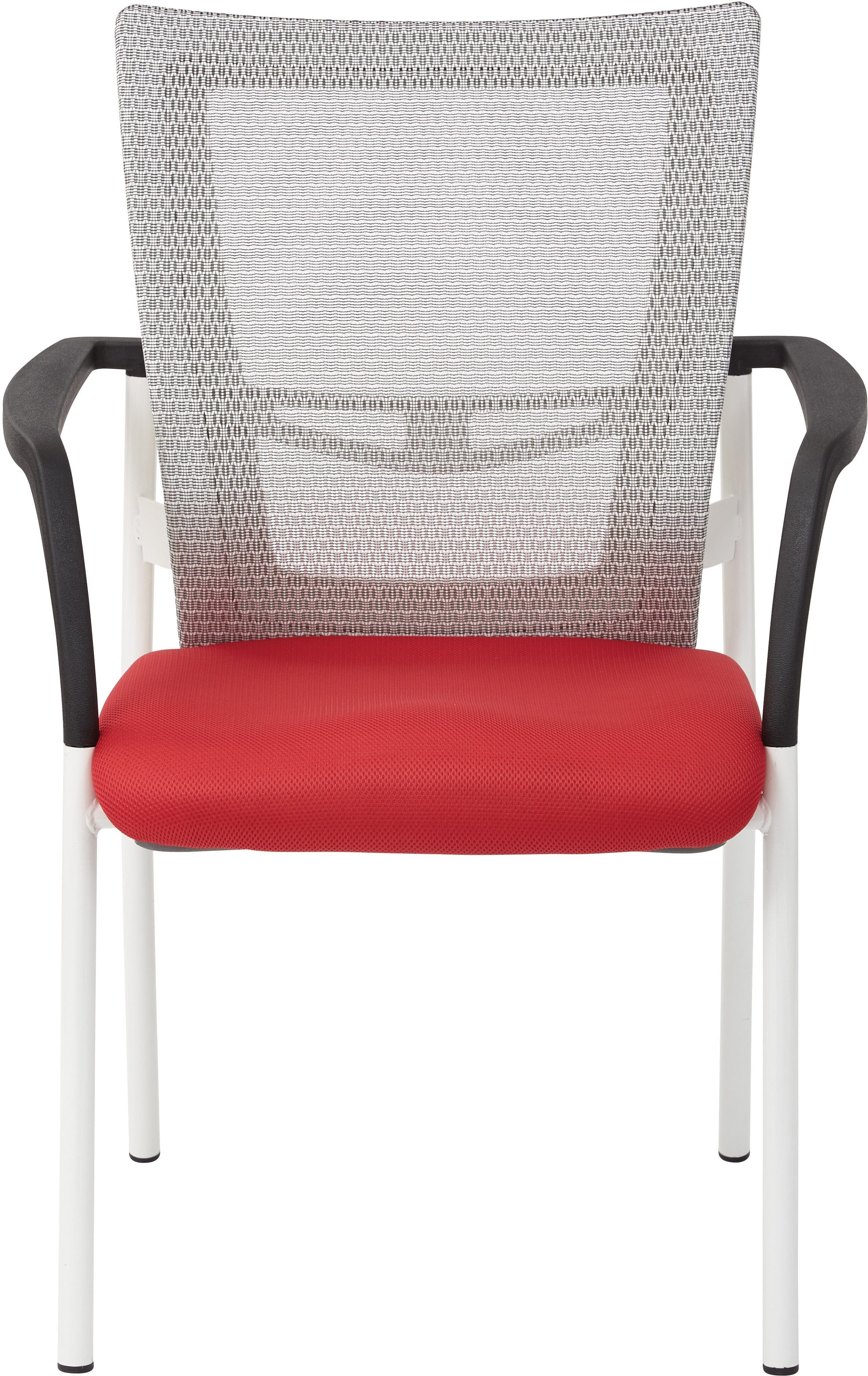 Office Star ProGrid® Mesh Back Visitor Chair [8810W] - Ergonomic Office Seating for Guests & Waiting Rooms, Comfortable Support for Home & Business Use