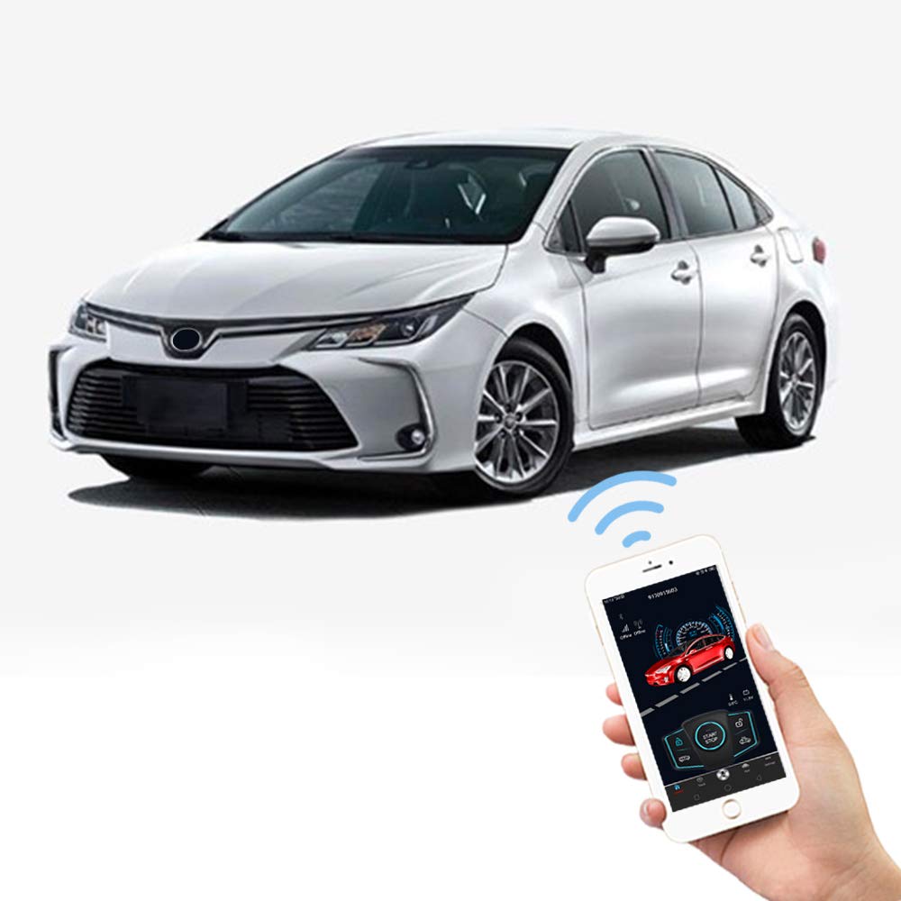 Smart Car Remote Starter Kit - App Controlled Remote Start, Lock/Unlock & Trunk Opening - Compatible with Most Vehicles - Perfect for Cold Mornings & Secure Parking