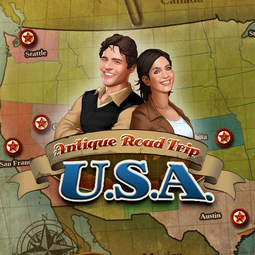 Antique Road Trip USA - Digital Download for Travel Enthusiasts | Perfect for Road Trips, Travel Planning & Vintage Lovers