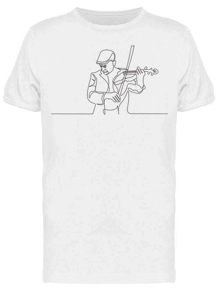 Smartprints Men's Cello Player Graphic T-Shirt - Comfortable Cotton Tee for Music Lovers & Orchestra Fans - Perfect for Concerts, Gifts & Casual Wear