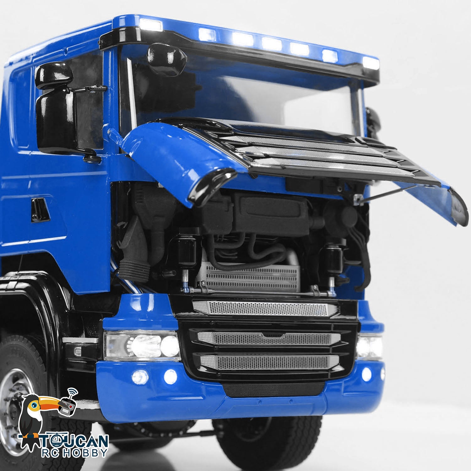 1:14 Scale 8x8 RC Hydraulic Dump Truck with Roll On/Off Function - Remote Controlled Tipper Car with Realistic Sounds & LED Lights - U-Shaped High Bucket & Timber Flatbed for Construction Site Play & Collectors - Perfect for Kids Outdoor Play, Construction Toy Enthusiasts, and RC Vehicle Lovers