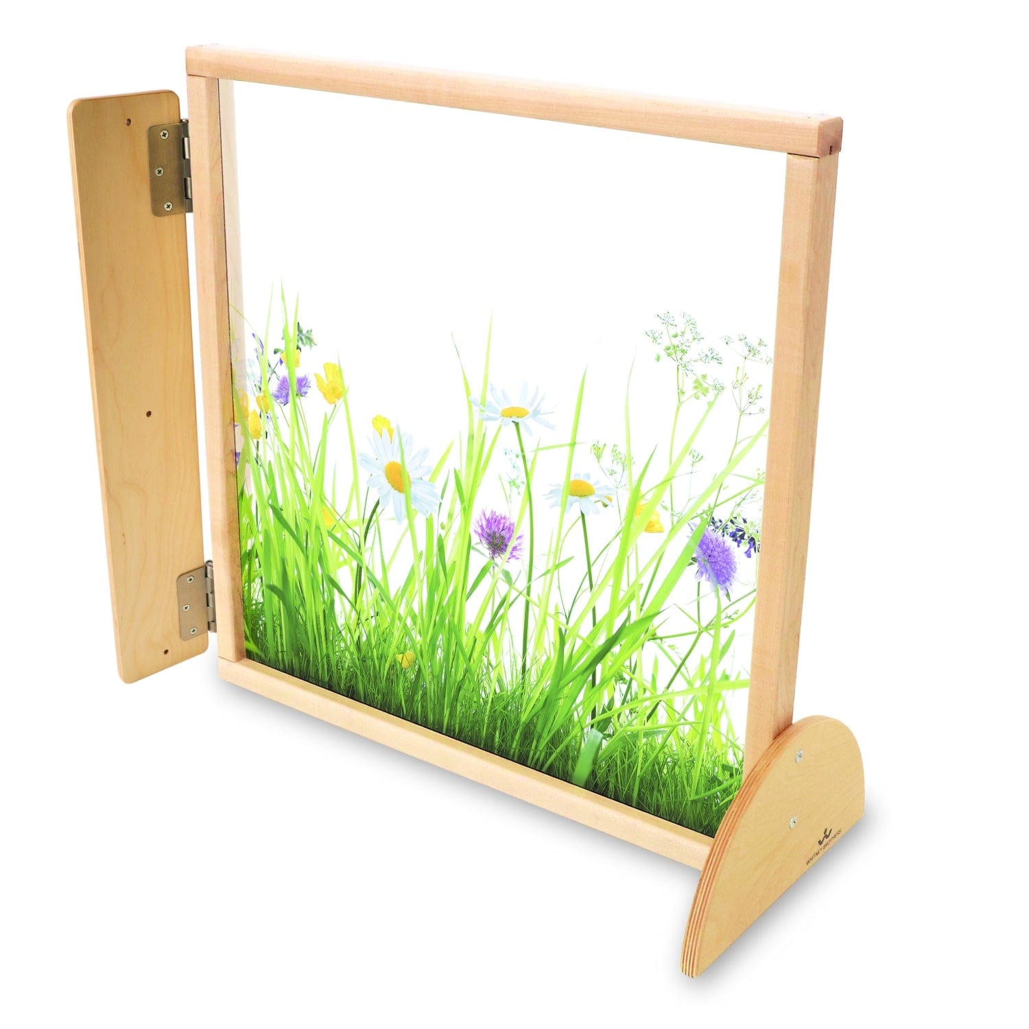 Nature View Divider Panel 24W - Room Partition Screen for Home & Office Privacy - Perfect for Living Room, Bedroom, and Workspace Dividers