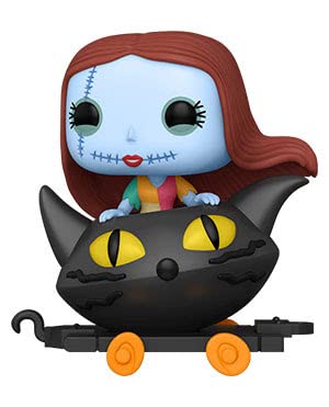 Funko Pop! Nightmare Before Christmas Train Set - Sally in Cat Cart, Oogie in Dice Cart & Zero in Duck Cart | 3-Piece Collectible Figure Series | Perfect for Disney Fans & Holiday Decor