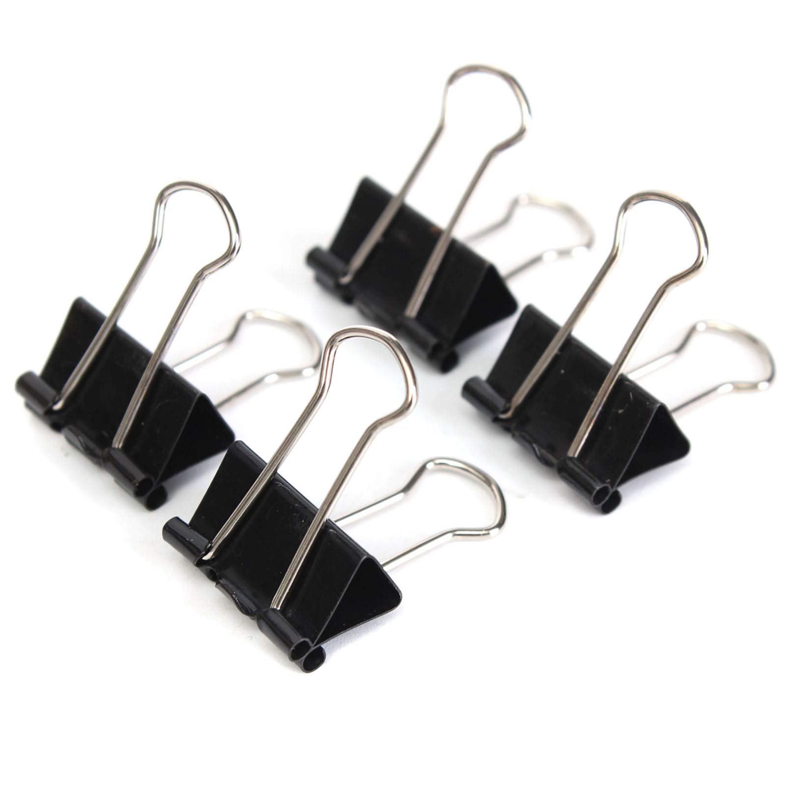 180PCS Binder Clips - Heavy Duty Paper Clamps for Office, School & Home Use - Organize Documents, Printer Paper & Files - Multi-Purpose Foldback Clips for Bulletin Boards, Crafts & Office Supplies