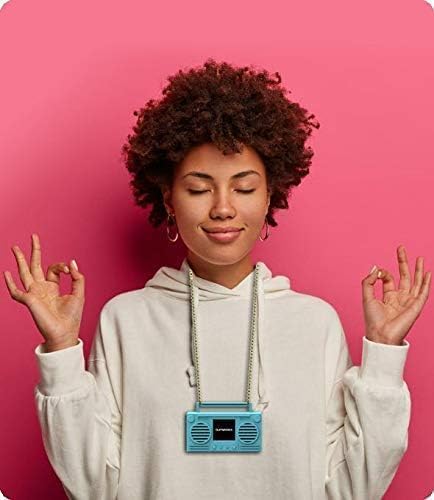 Bumpboxx MicroBoom Wearable Necklace Bluetooth Speaker - Portable Boombox with 24