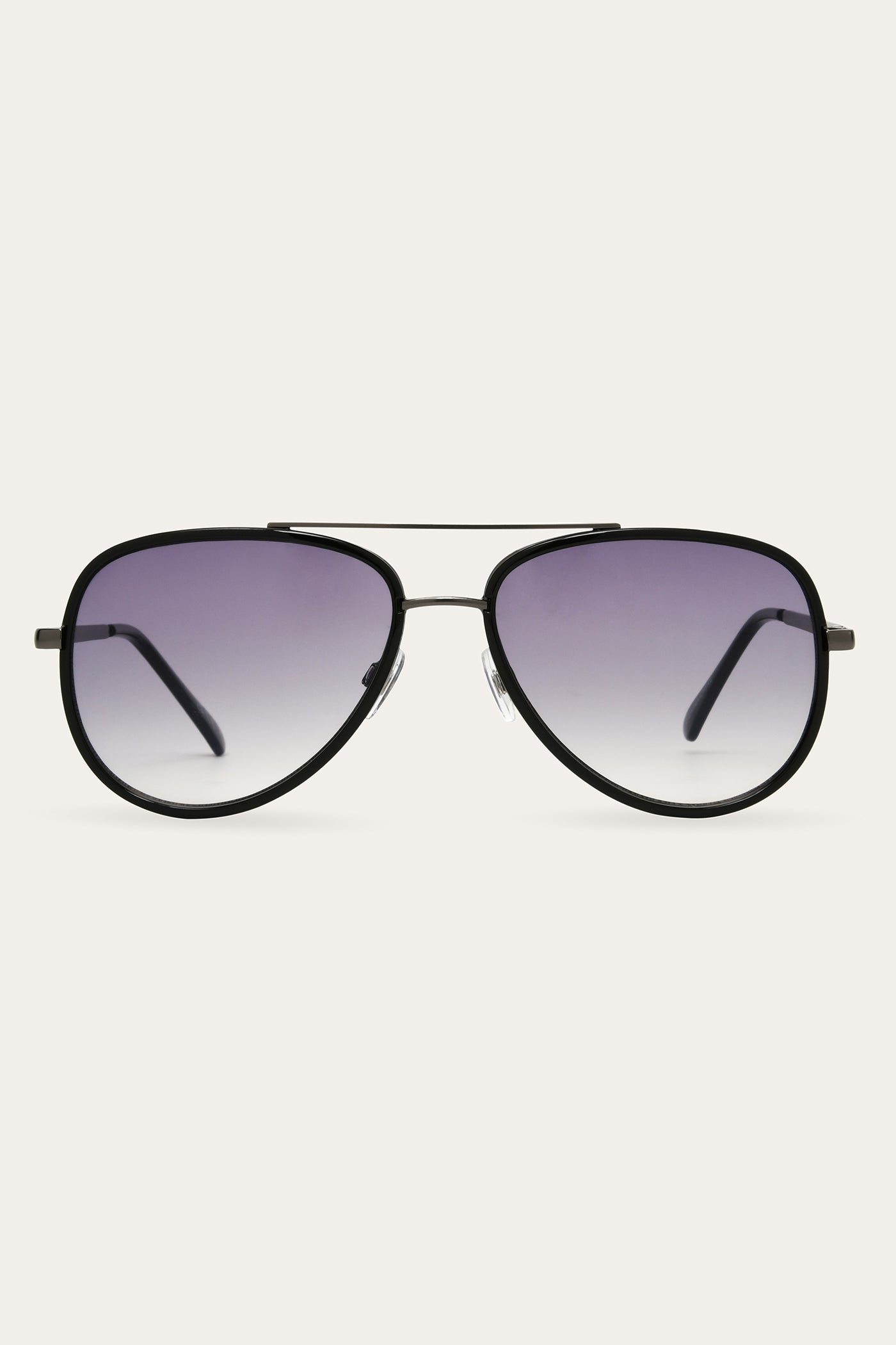 Reagan Black Polarized Sunglasses for Men & Women - UV Protection, Classic Retro Style - Perfect for Driving, Beach, and Outdoor Activities