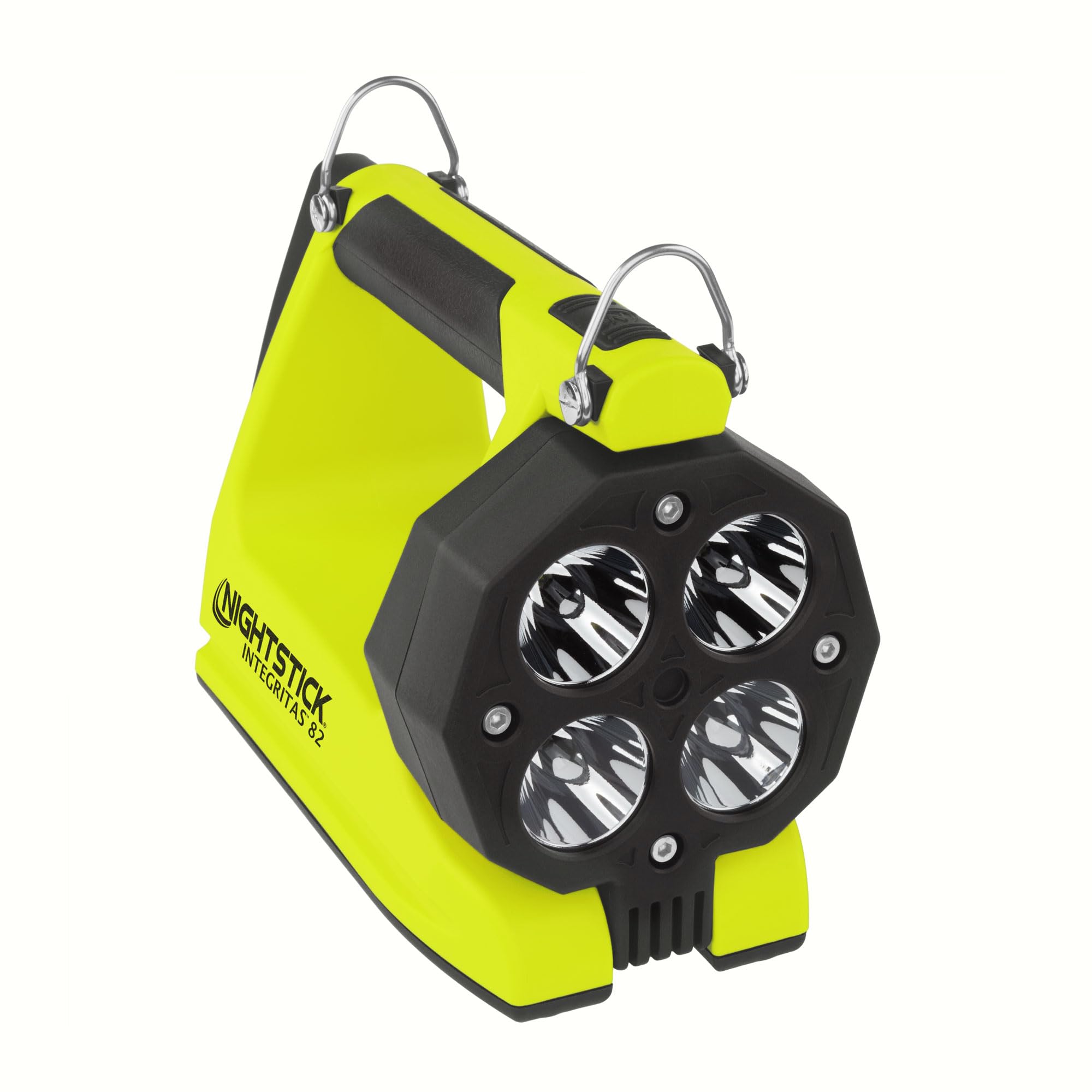 Nightstick XPR-5582GX INTEGRITAS 82 Intrinsically Safe LED Lantern with Articulating Head - Lithium-Ion Battery - Green Color - UL913 Certified - Ideal for Hazardous Work Environments, Emergency Lighting & Industrial Use