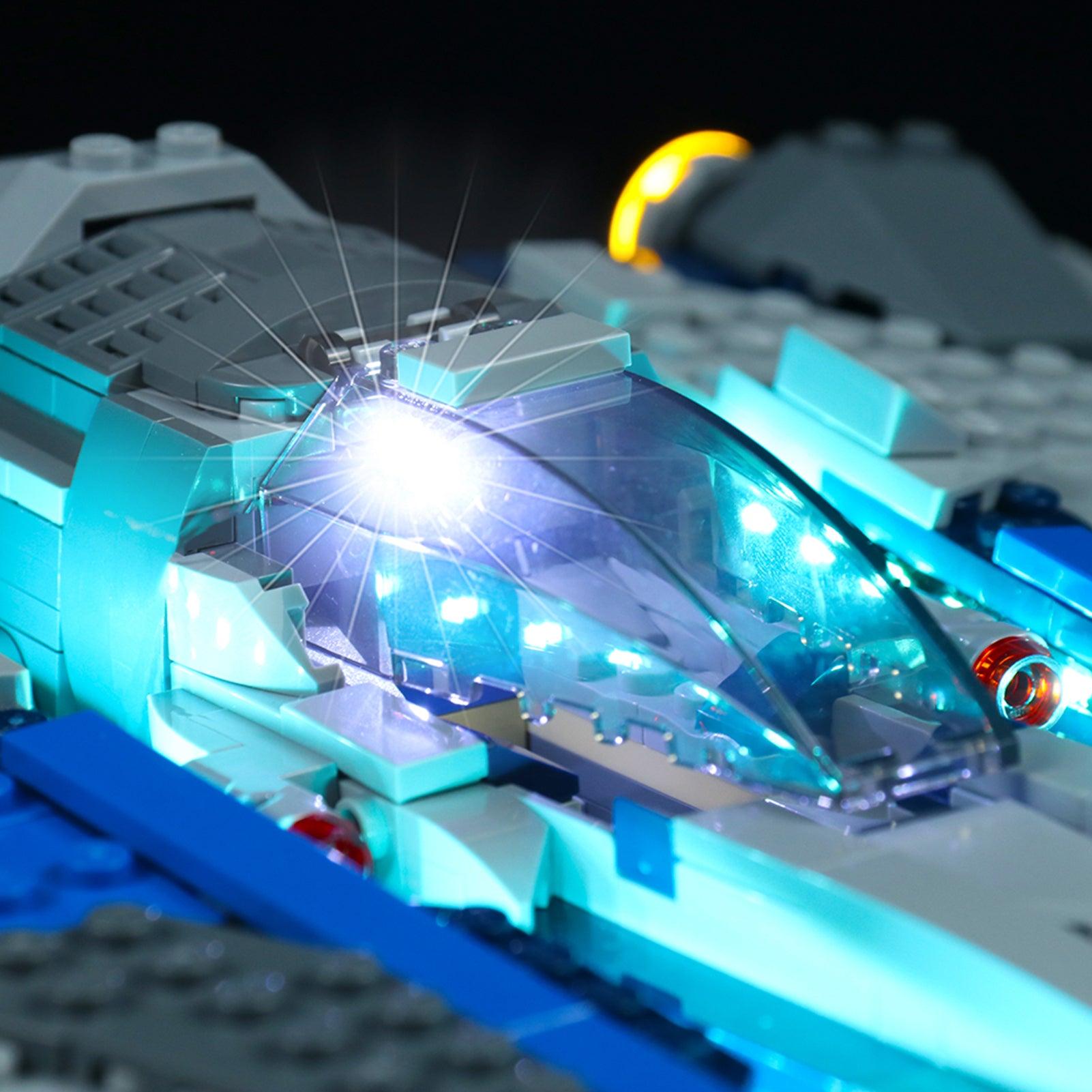 Best Light Kit for Lego Star Wars Mandalorian Starfighter 75316 - DIY Lighting Set with Easy Installation - Perfect for Display & Nighttime Play