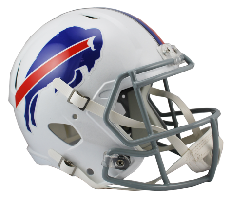 Buffalo Bills Speed Replica Football Helmet - Authentic NFL Collectible for Fans & Sports Enthusiasts - Perfect for Game Day, Tailgating, and Home Decor