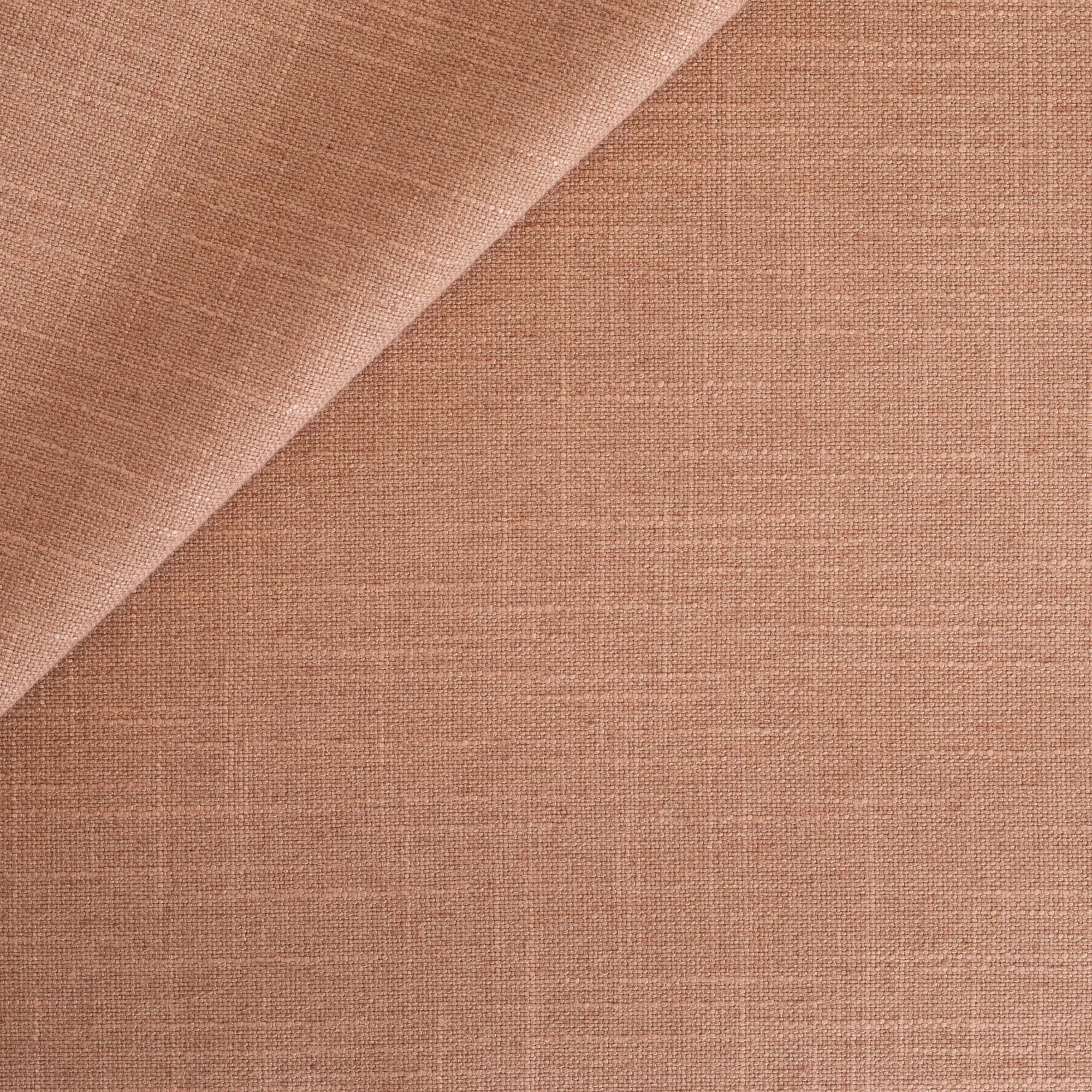 Premium Hollis Fabric - Soft & Durable Terracotta Home Decor Fabric for Curtains, Pillows & Upholstery | Perfect for Boho & Farmhouse Style Decorating