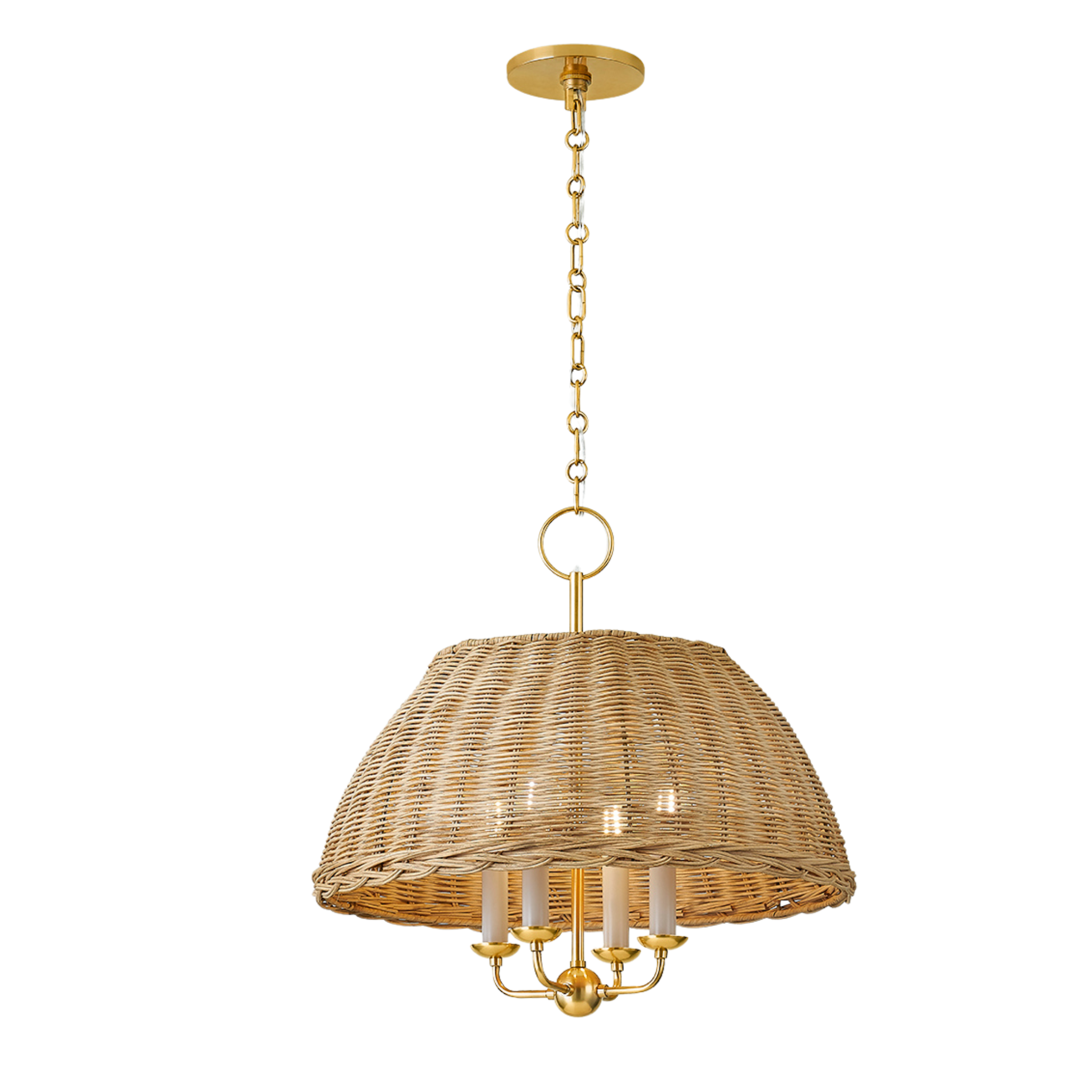 Vintage Arwen Chandelier in Aged Brass - Elegant Antique Brass Ceiling Light Fixture for Dining Room, Living Room, or Bedroom Lighting