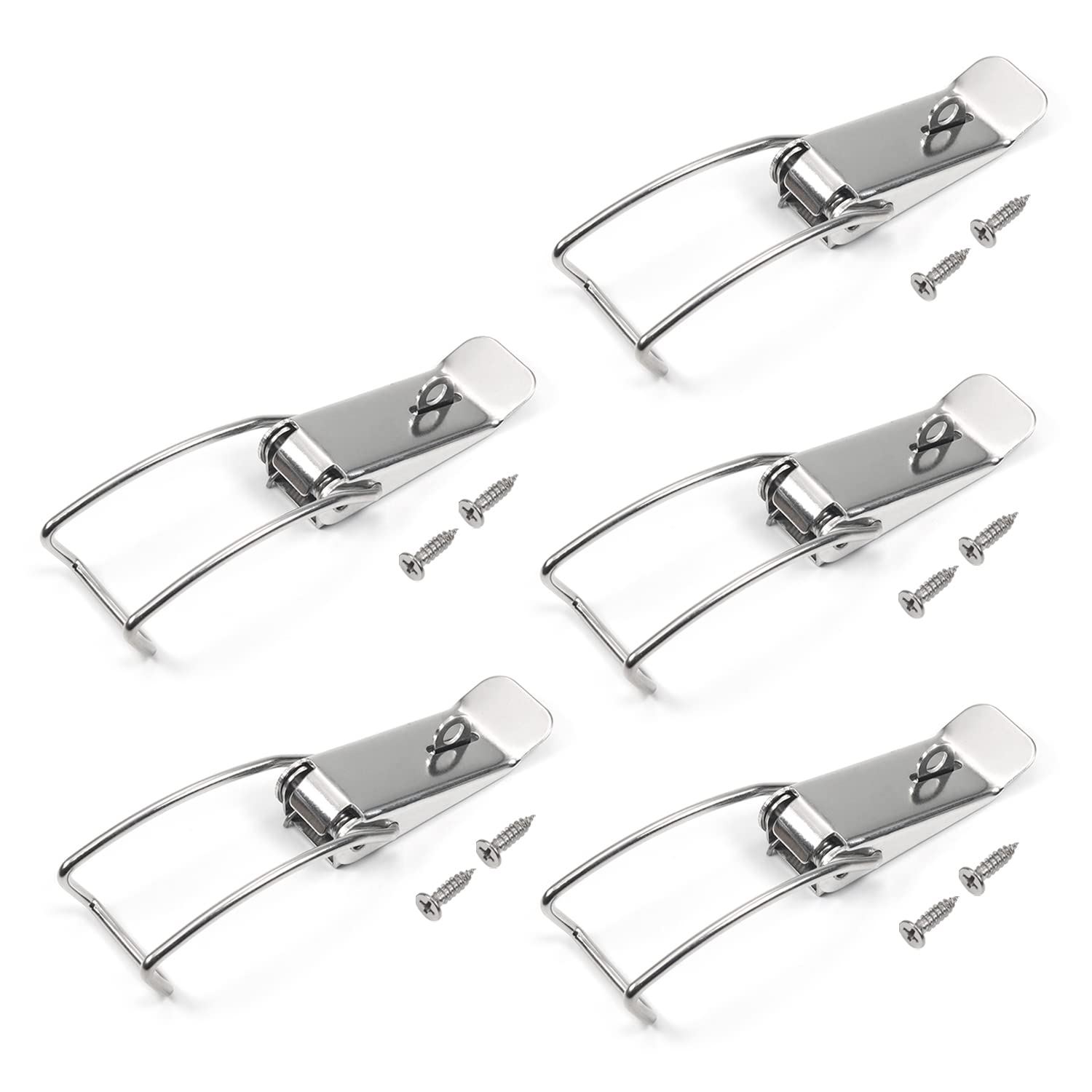 MroMax 10PCS Spring-Loaded Toggle Latch 4.67
