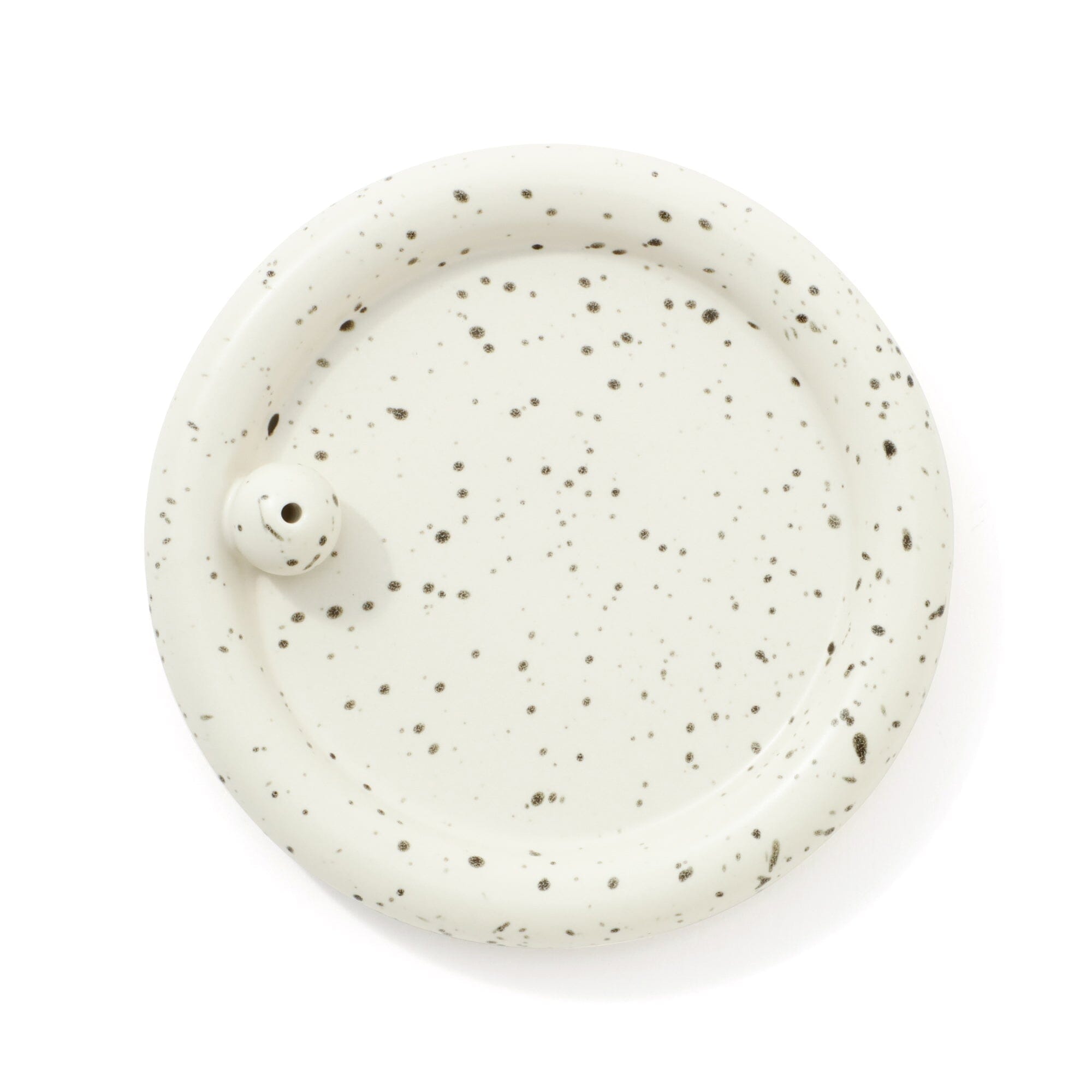 Elegant Ivory Tea Incense Holder - Handcrafted Ceramic Aromatherapy Burner for Relaxation, Meditation & Home Decor