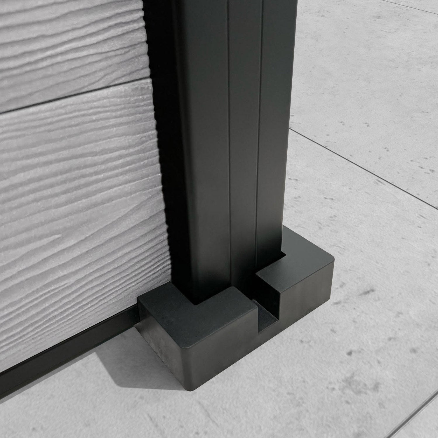 Classic Linea Fence Panel - Light Grey Aluminum Fence with Durable Posts for Home & Garden Security | Perfect for Backyard, Pool Area, and Property Boundaries