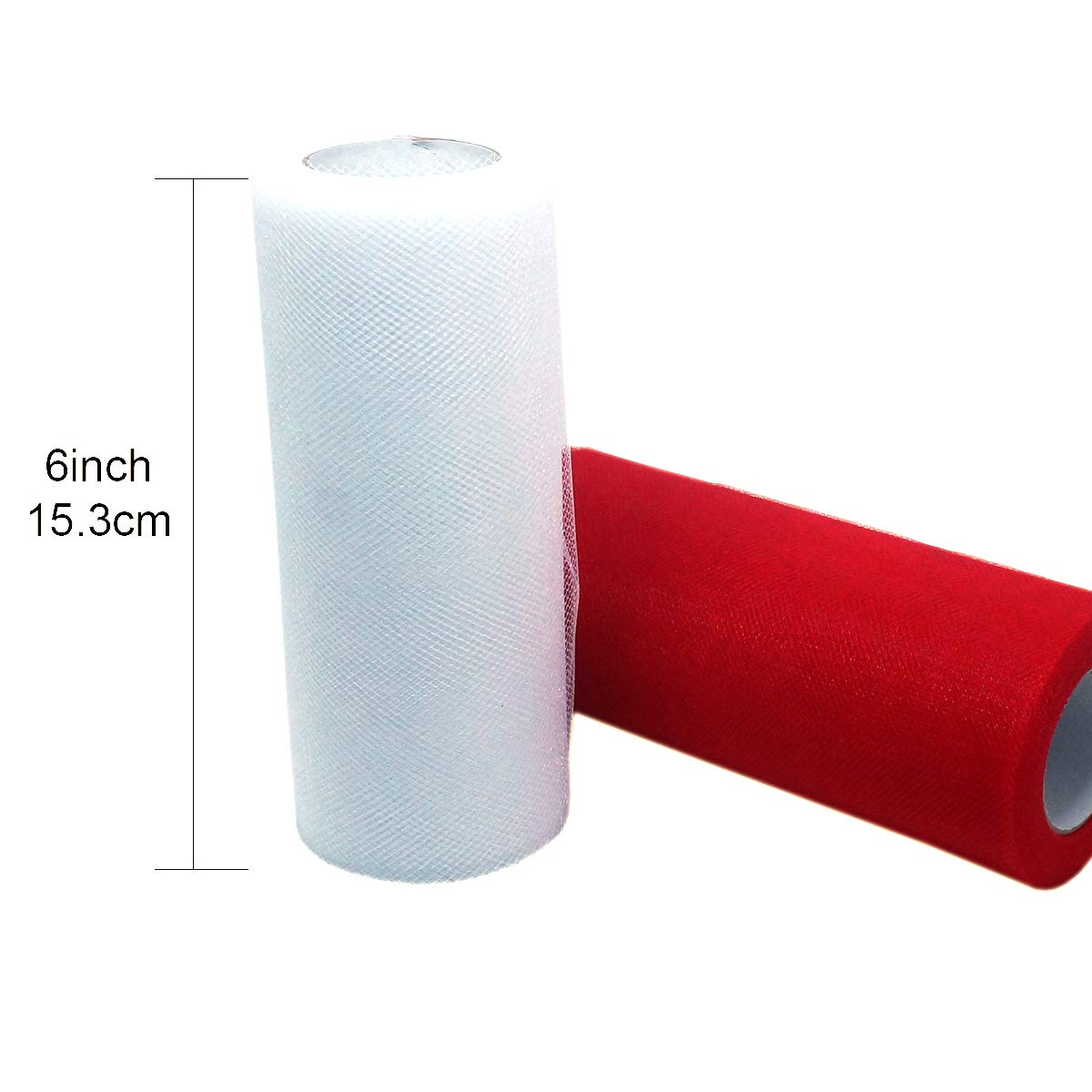 Christmas Tulle Fabric Rolls - 6
