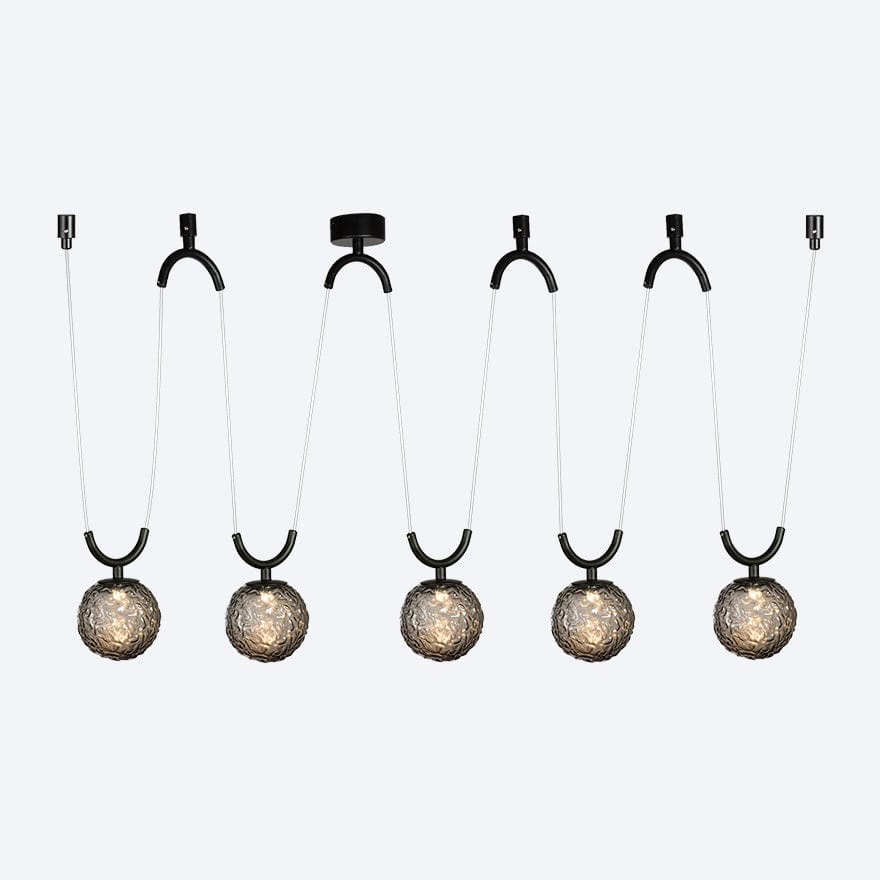 ZIGGY LED Pendant Light - Modern Hanging Fixture for Kitchen Island, Dining Room & Bedroom Lighting - Energy Efficient Dimmable LED Chandelier