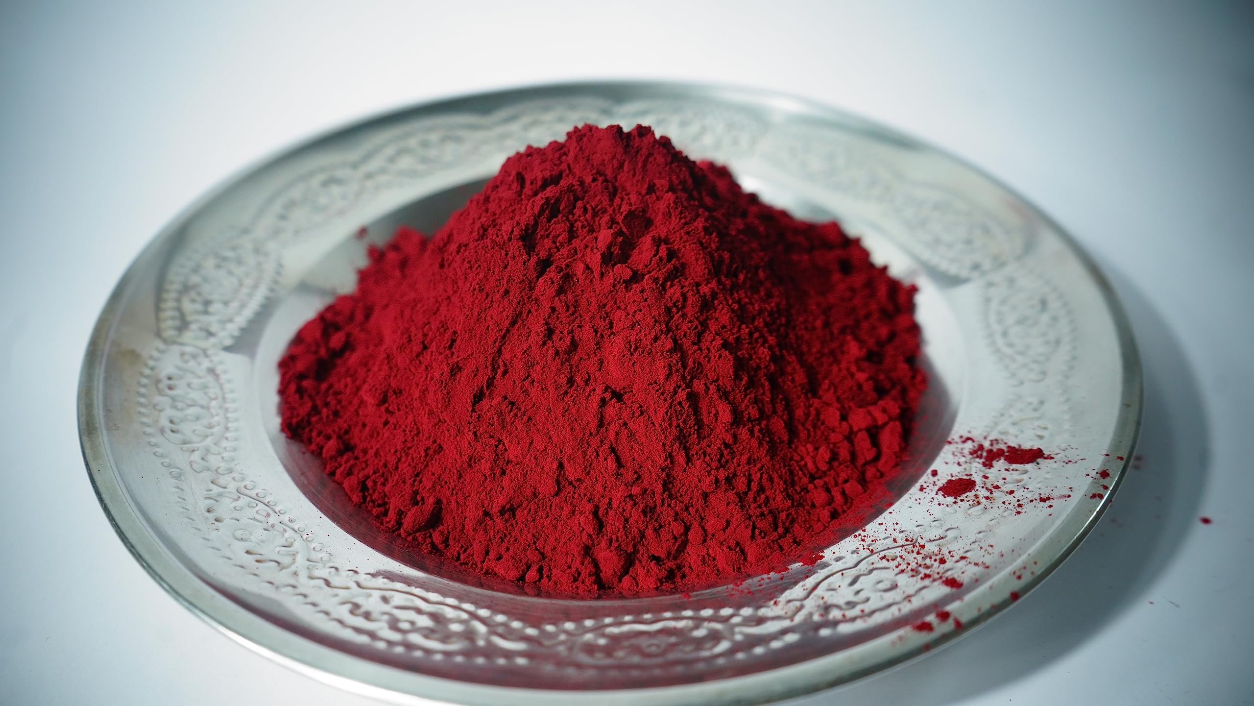 Premium Ikka Pure Maroon Sindoor Kumkum Powder - 100g for Hindu Puja, Religious Ceremonies & Traditional Indian Rituals | Tilak, Suhaag & Women's Spiritual Practices | Perfect for Daily Worship, Festivals & Temple Offerings