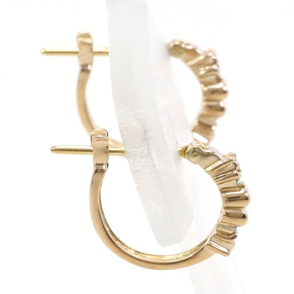 18K Yellow Gold Diamond Earrings for Women - Elegant Stud Earrings with Real Diamonds - Perfect for Weddings, Anniversaries & Special Occasions