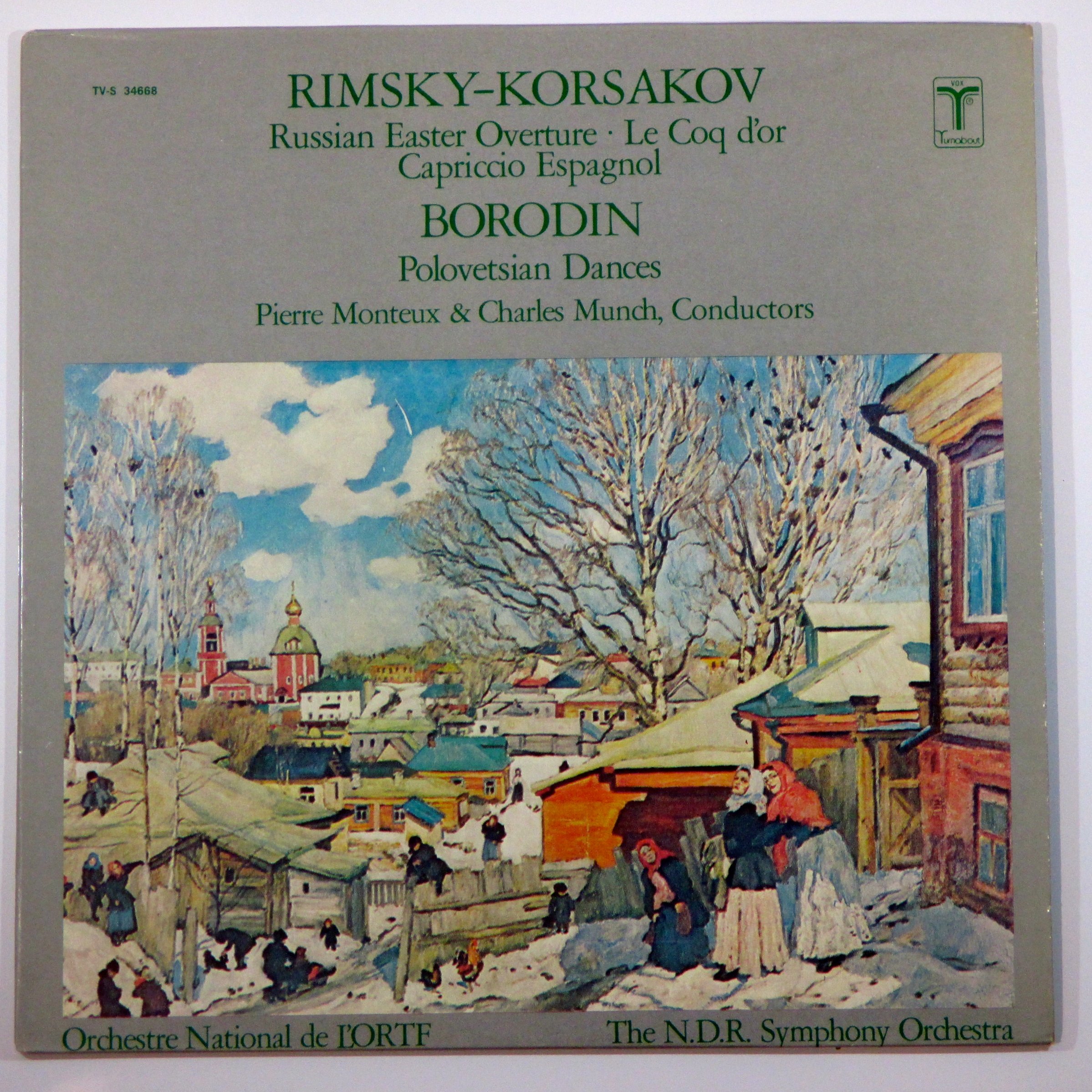 Rimsky-Korsakov & Borodin: Russian Easter Overture, Le Coq D'Or, Capriccio Espagnol, Polovetsian Dances - Classical Music CD for Home Listening & Study
