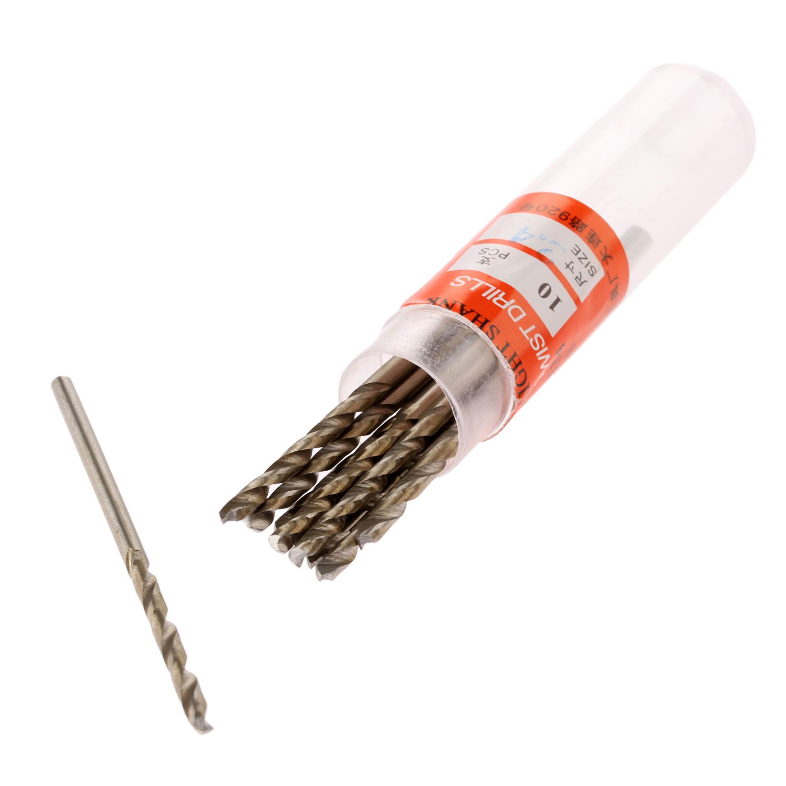 10PCS 2mm HSS Mini Drill Bits Set - High Speed Steel Straight Shank Twist Drills for Electrical Work, DIY Projects & Rotary Tools - Perfect for Jewelry Making, PCB Drilling & Small Craft Work