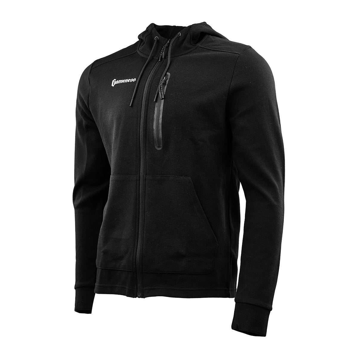 Gameness Men's Zip Front Hoodie - Lightweight Athletic Pullover for Training & Casual Wear | Gym, Running, Street Style