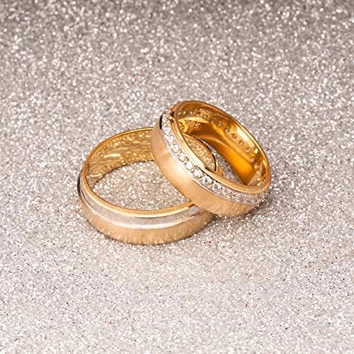 925 Sterling Silver Wedding Ring Set for Couples - Matching His & Hers Wedding Bands, Personalized Engraved Rings - Perfect for Anniversaries, Vows Renewal & Romantic Gifts