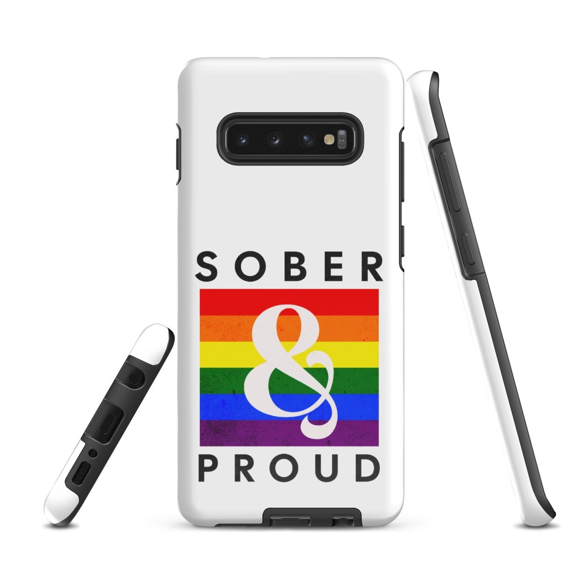 Sober & Proud Samsung Phone Case - Protective Cover for Galaxy [Model] - Durable Slim Design - Perfect for Everyday Use & Special Occasions
