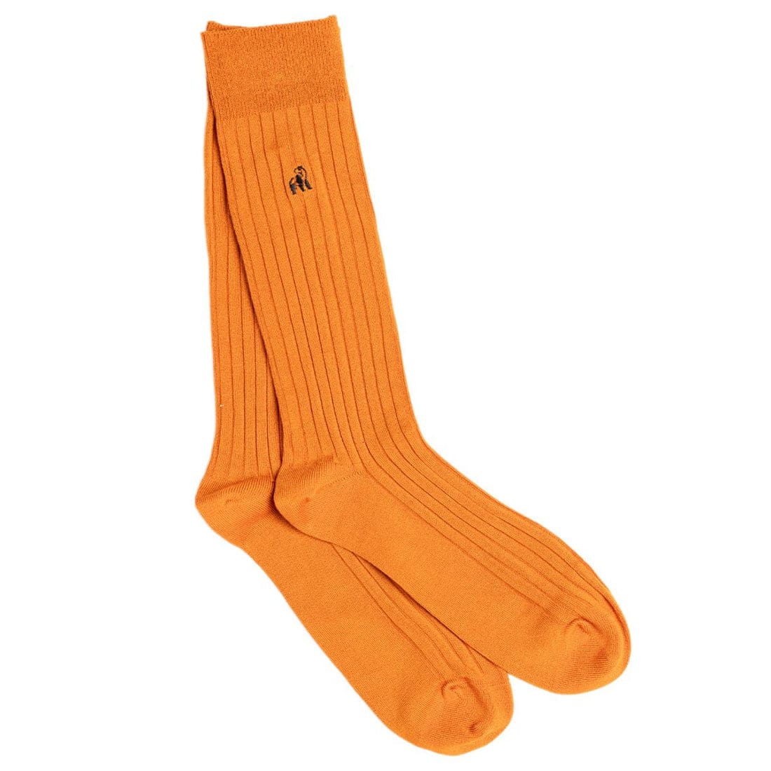 Burnt Orange Bamboo Socks for Men & Women - Soft, Breathable, Eco-Friendly - Perfect for Yoga, Running & Casual Wear