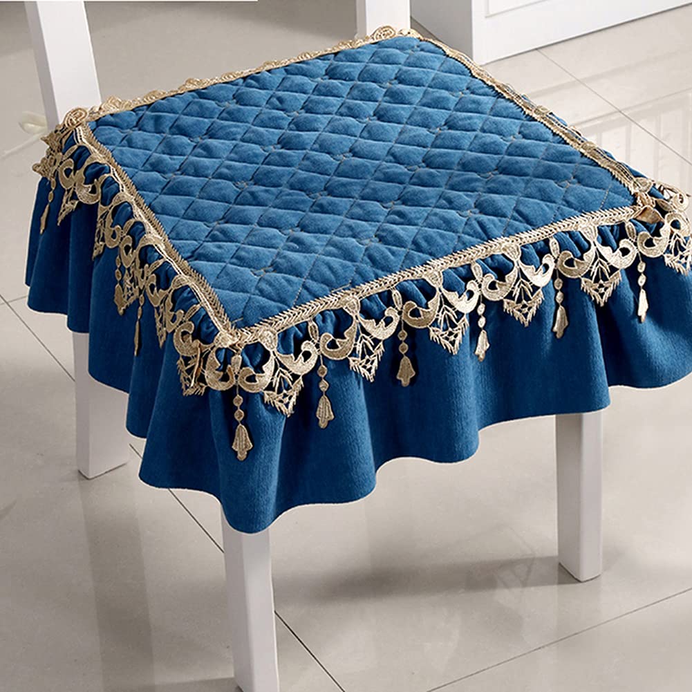 Washable Non-Slip Kitchen Chair Cushion Pad - 40x40cm Foam Seat Cushions for Dining Chairs, Office Chairs - 4 Pack Set - Perfect for Home, Restaurant & Kitchen Use - European Style Elegant Design