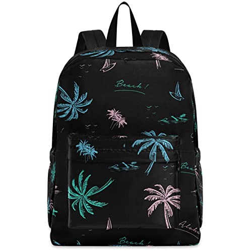 Neon Color Palm Trees