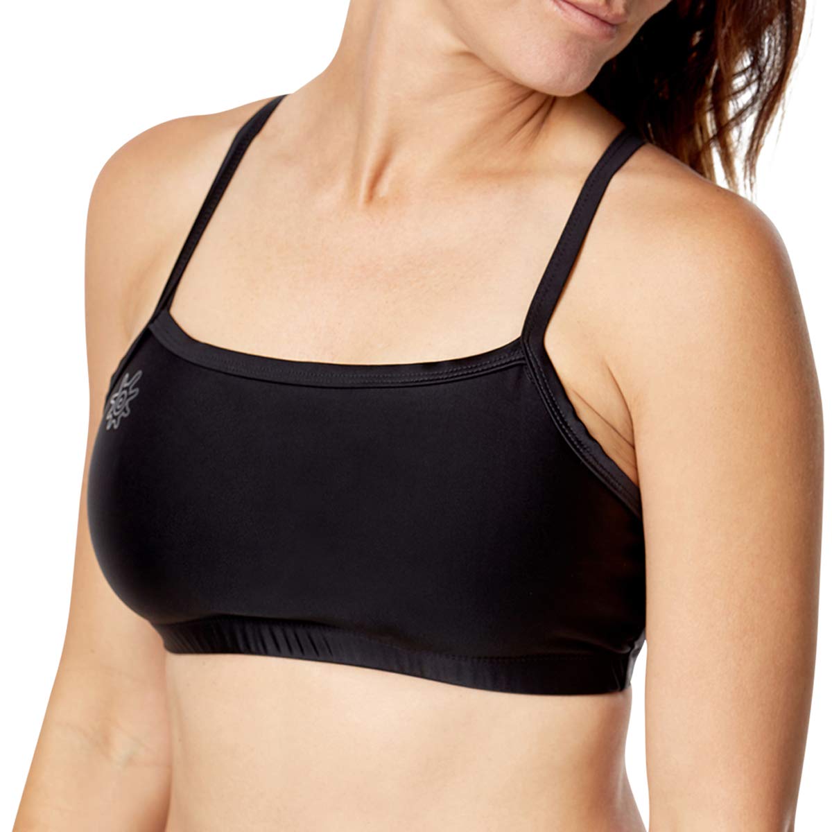 UV SKINZ Women's UPF 50+ Swim Bra - Modest Swimwear Top with Sun Protection, Supportive Under Swimsuit Bra for Beach, Pool & Water Sports
