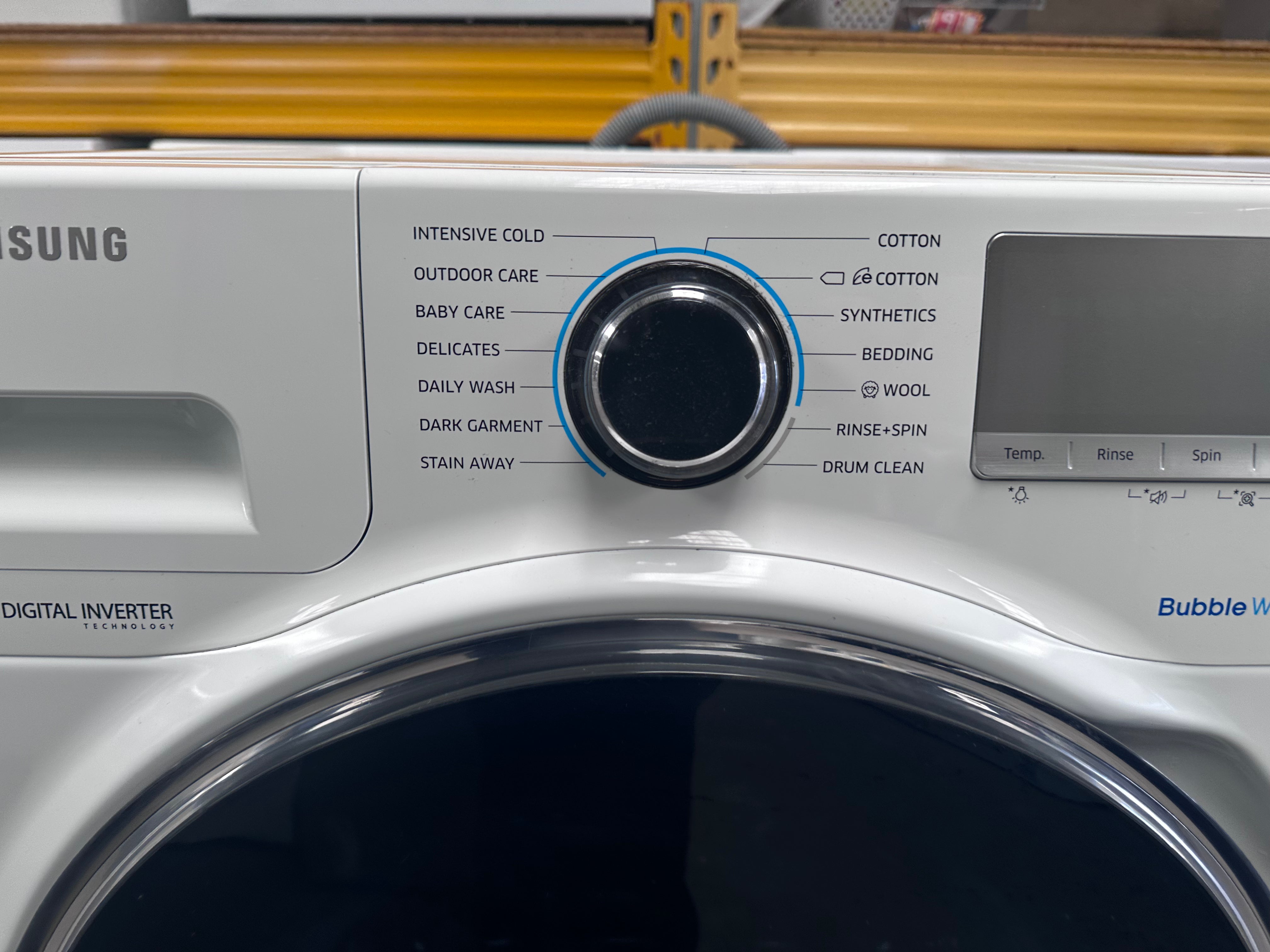 Refurbished Samsung 10kg Front Load Washing Machine with Bubble Wash - Perfect for Apartments, Small Homes & Eco-Friendly Laundry