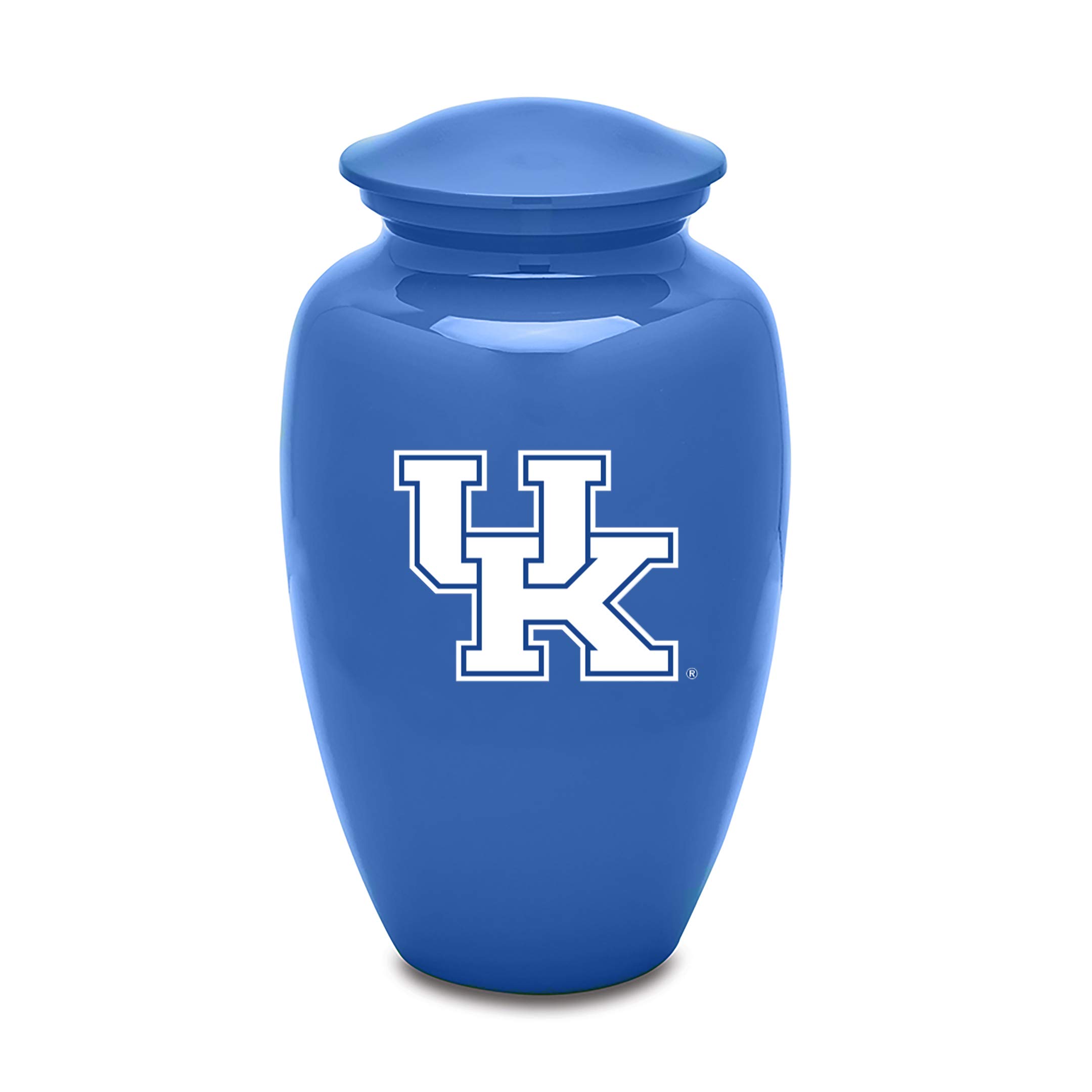 Kentucky Blue Adult Cremation Urn - Elegant Memorial Keepsake for Ashes - Perfect for Home Display, Funeral Services & Memorial Ceremonies