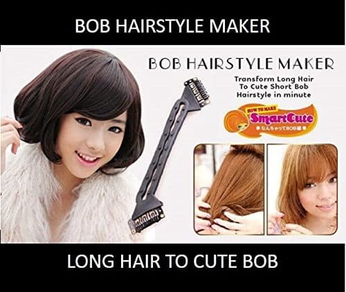 Ritzprime BOB Flexible Roller Clip - Long to Short Hair Styling Tool with Hair Pads for DIY Hairstyles - 17cm Big Hair Maker for Voluminous Bob & Layered Looks - Perfect for Salon, Home Use & Fashion Accessories