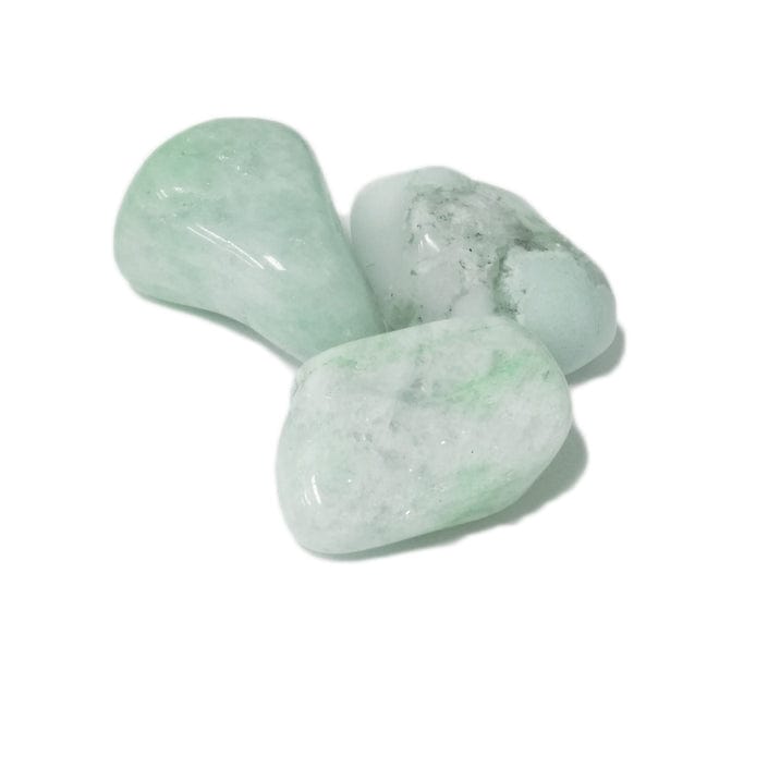 Natural Aquamarine Tumbled Stones for Healing & Meditation - Pocket Worry Stones for Stress Relief, Anxiety & Positive Energy - Perfect for Reiki, Yoga & Spiritual Practices