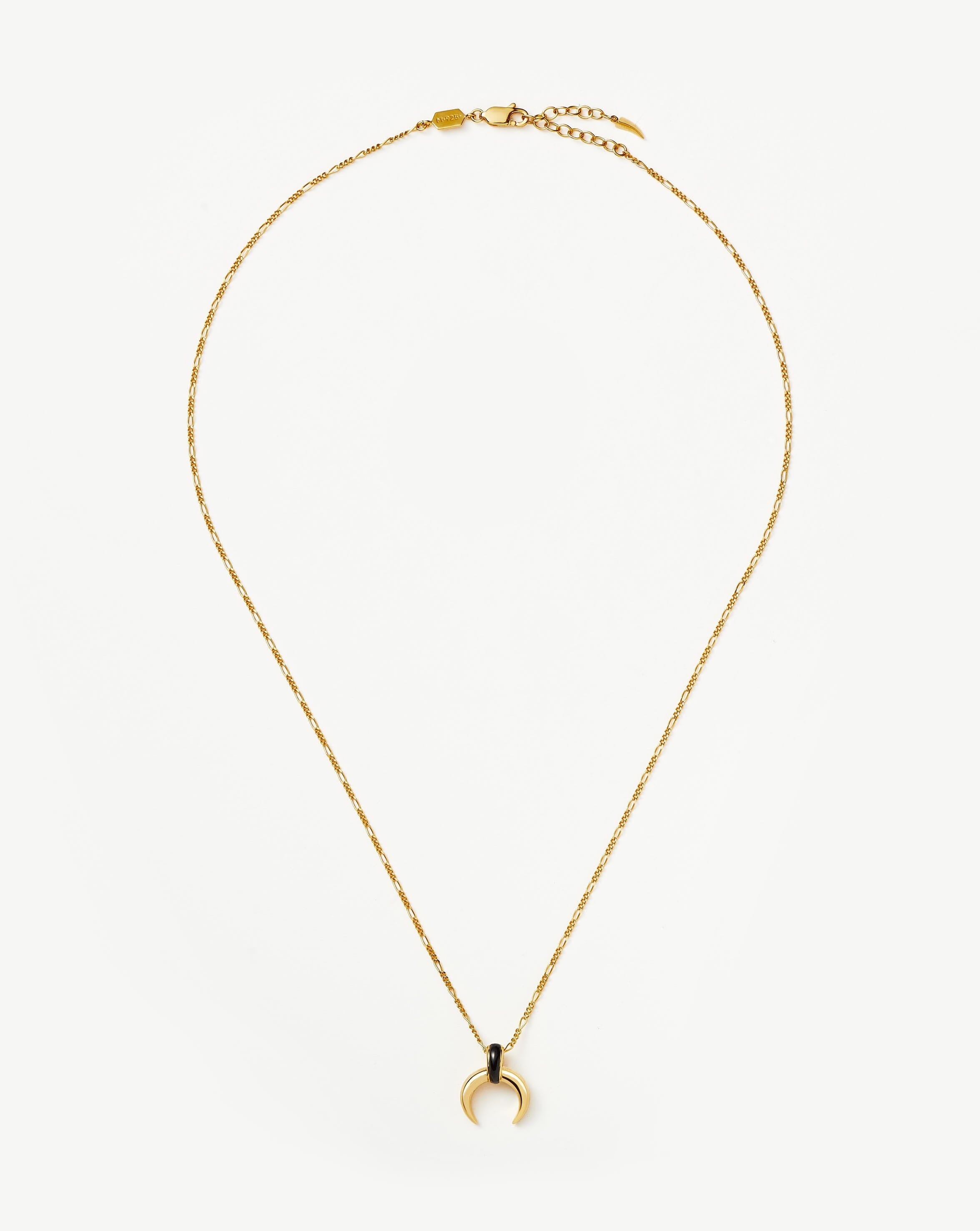 Lucy Williams Gemstone Horn Necklace - Elegant Bohemian Jewelry for Women | Perfect for Festivals, Weddings & Everyday Wear