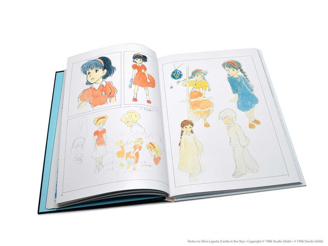 Castle in the Sky Art Book by Hayao Miyazaki - Official Studio Ghibli Anime Art Collection for Fans, Gift for Anime Lovers, Home Decor & Coffee Table Display