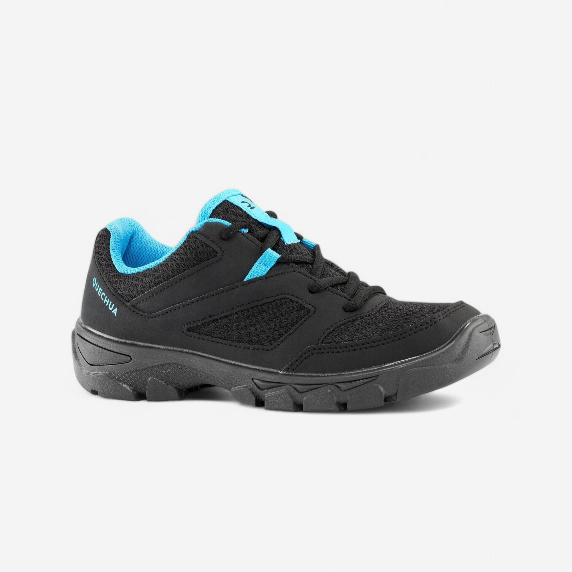 Quechua NH100 Kids' Hiking Shoes - Lightweight Waterproof Outdoor Boots for Boys & Girls - Perfect for Trail Walking, Camping, and School Activities