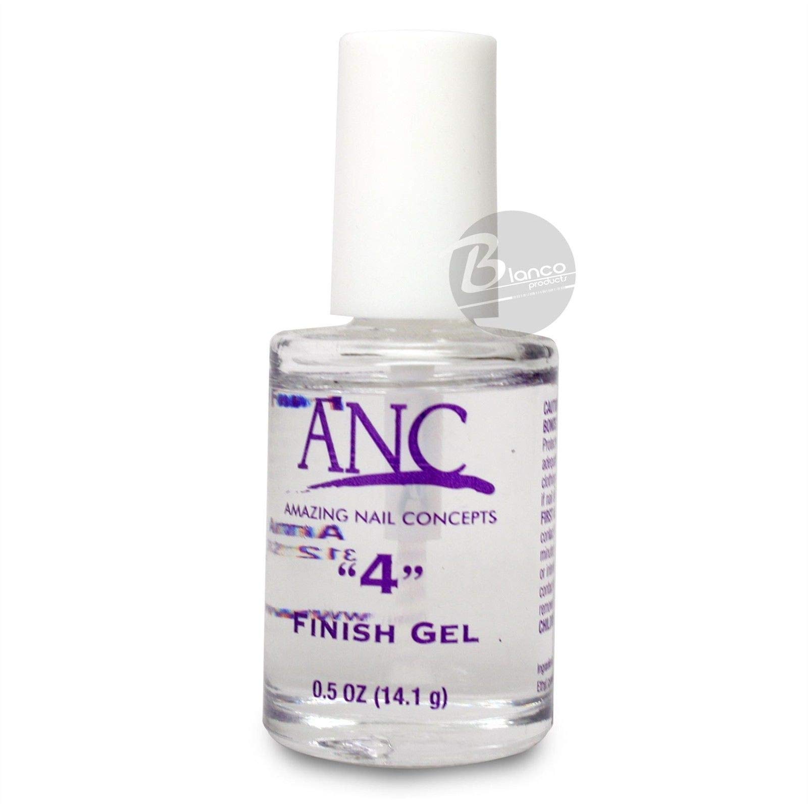 ANC Finish Gel DIP Powder System Step 4 - 0.5oz Professional Nail Kit for Long-Lasting Manicures at Home or Salon