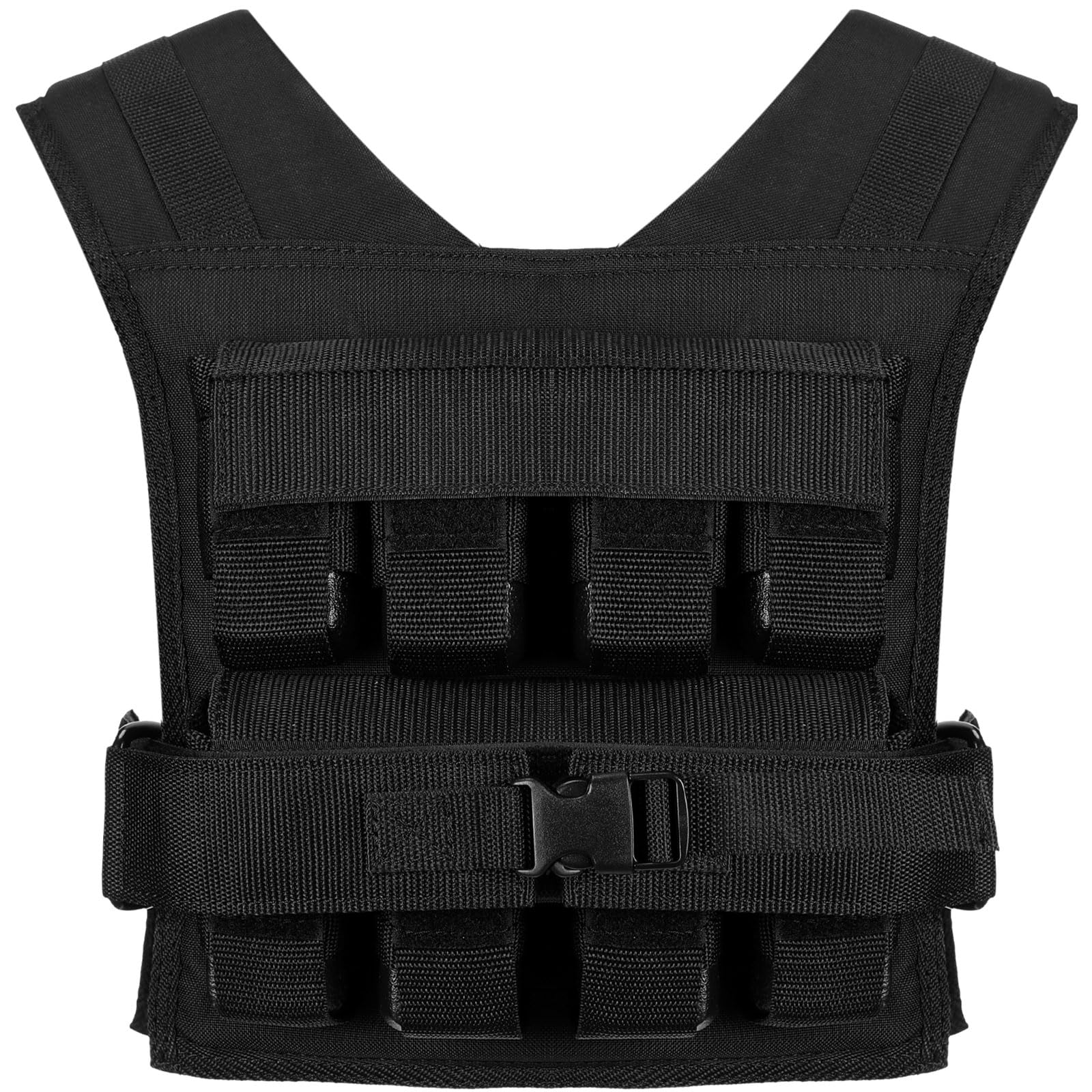 35lbs Adjustable Weighted Vest for Men - Strength Training, Running, Exercise & Weight Loss - Perfect for Gym Workouts, Outdoor Fitness & Cross Training
