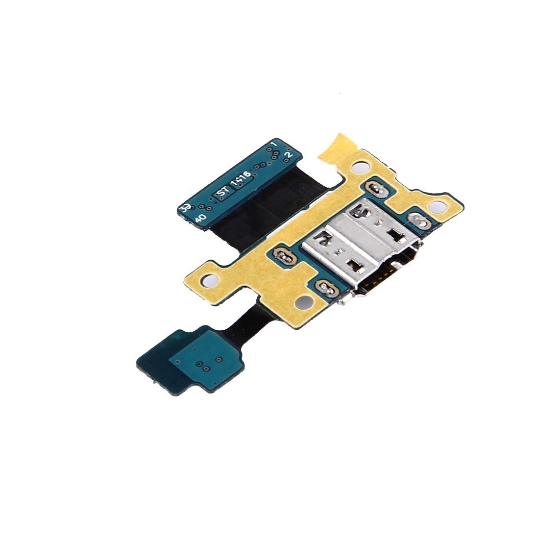 Original Galaxy Tab S 8.4 / SM-T705 Charging Port Flex Cable Replacement - Compatible with Samsung Tablet Charger Connector Board - Perfect for DIY Tablet Repair & Maintenance