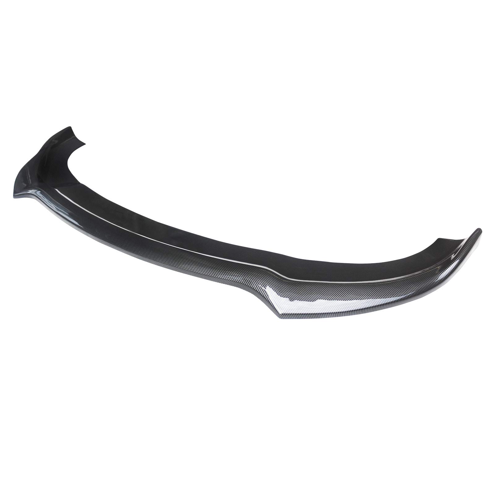 NINTE V3 Style Carbon Fiber Coating ABS Front Bumper Lip for 2015-2023 Dodge Charger SRT Scat Pack Widebody - Aggressive Styling & Enhanced Aerodynamics for Street Racing & Car Shows