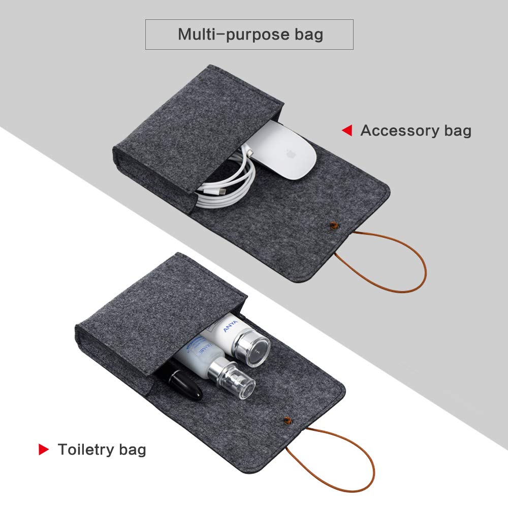 15 Inch MacBook Pro Sleeve Case - Protective Laptop Cover Compatible with 16