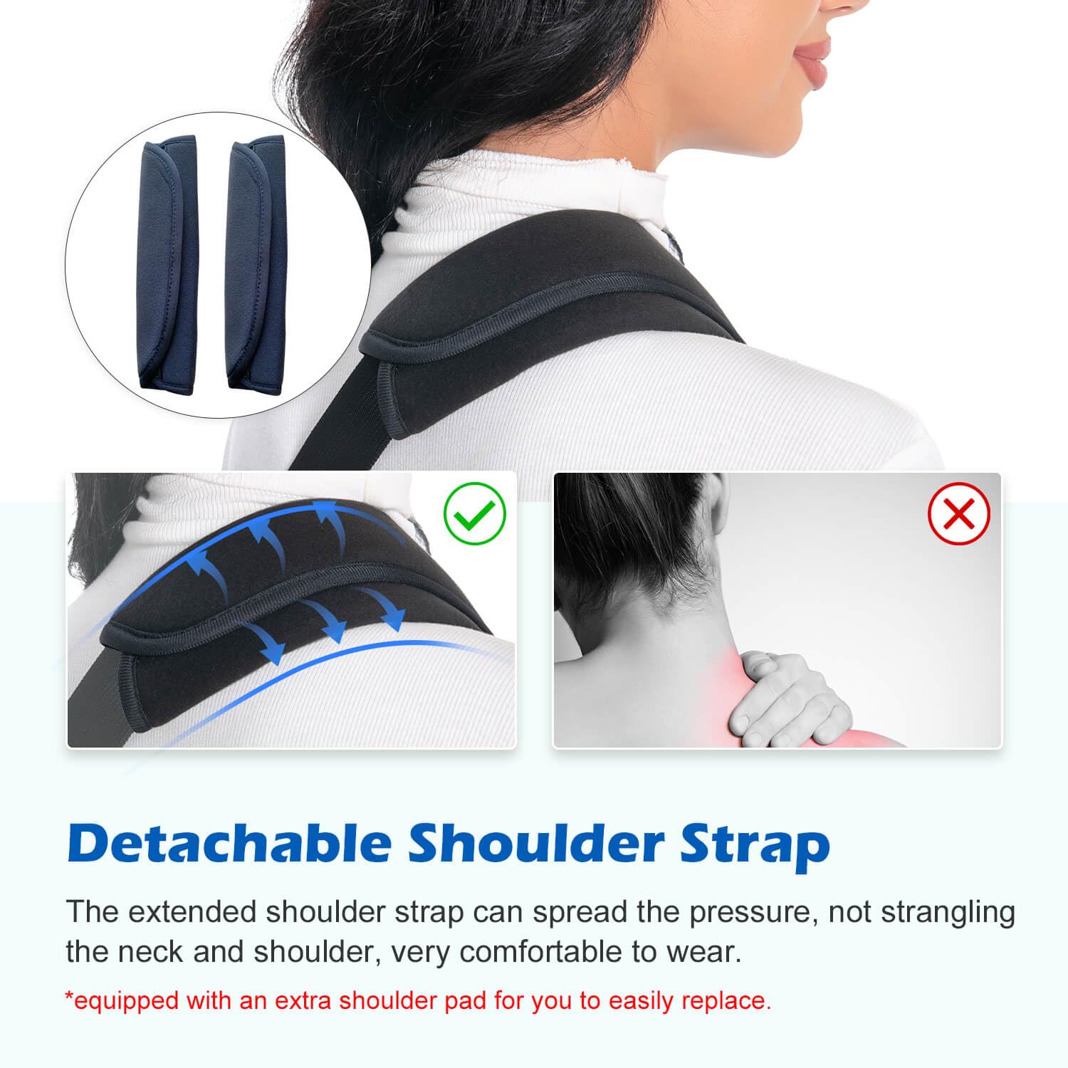 Medical Arm Sling for Shoulder & Elbow Injuries - Adjustable Shoulder Immobilizer with Removable Padded Strap, Breathable Support Sling for Men & Women - Ideal for Torn Rotator Cuff Recovery, Post-Surgery Support & Sports Injury Rehabilitation