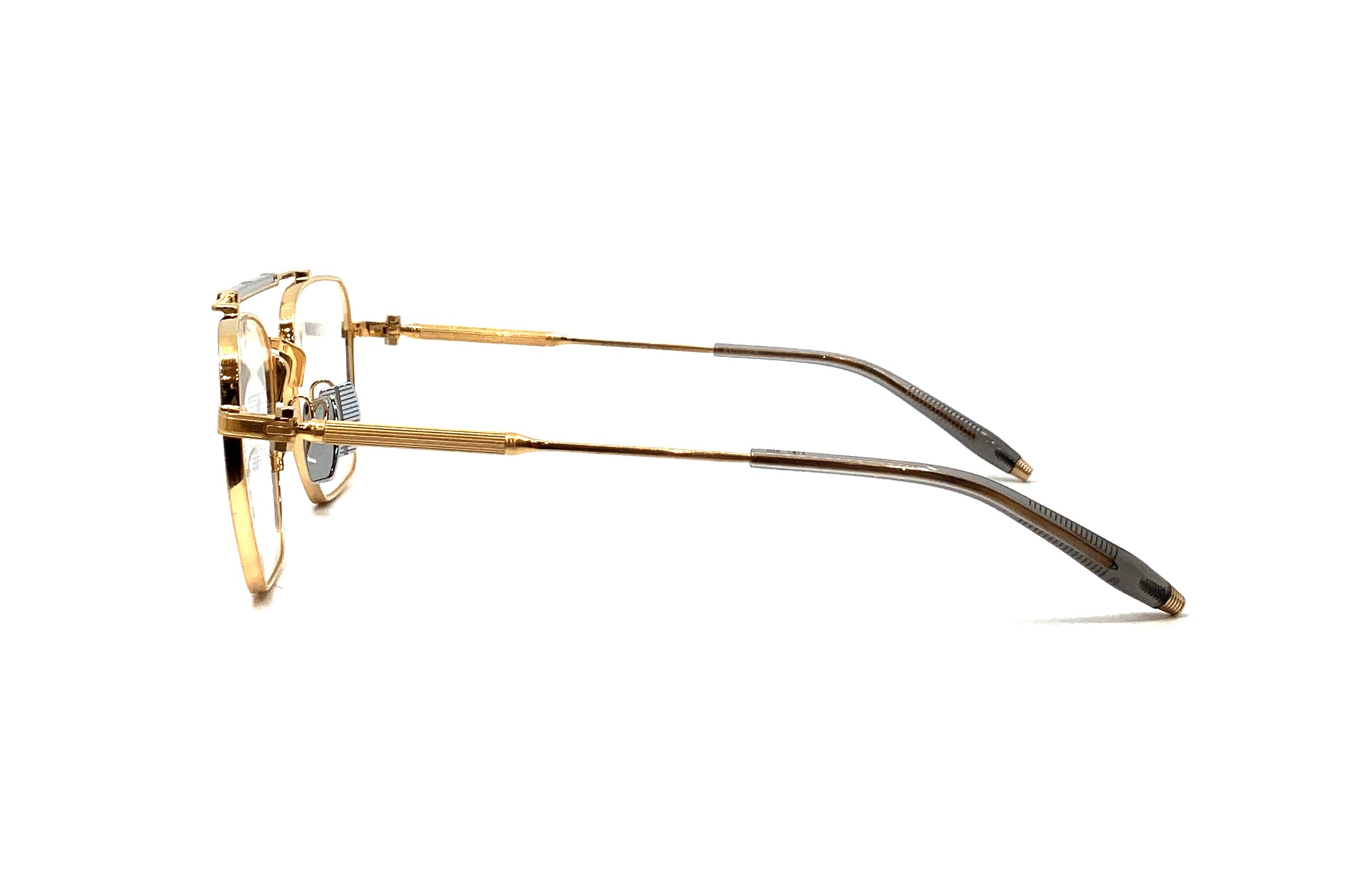 Akoni Europa RX Sunglasses - Gold & Silver Polarized UV Protection - Perfect for Driving, Running & Outdoor Activities