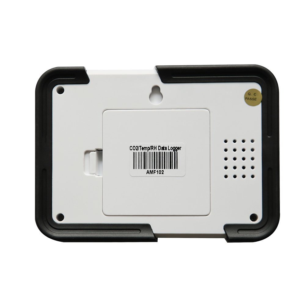 AMF-102 CO2 Data Logger - Indoor Air Quality Monitor with Carbon Dioxide Detection, Temperature & Humidity Sensor - Perfect for Homes, Offices, Schools and Greenhouses
