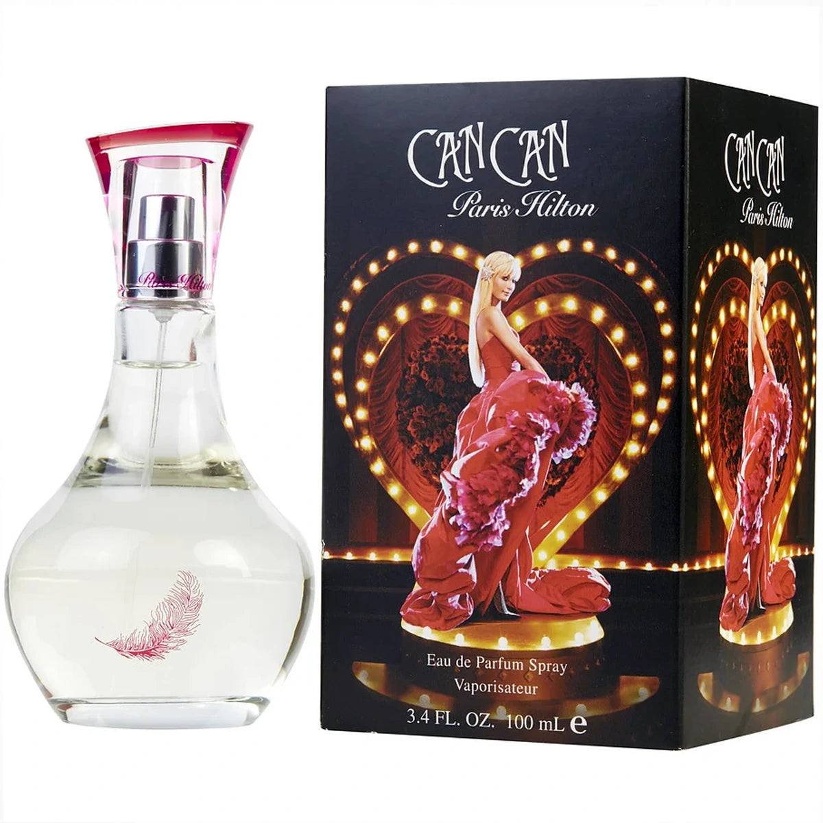 Can Can 3.4 oz Eau de Parfum for Women - Floral Fruity Fragrance for Day & Night Wear, Date Nights & Special Occasions